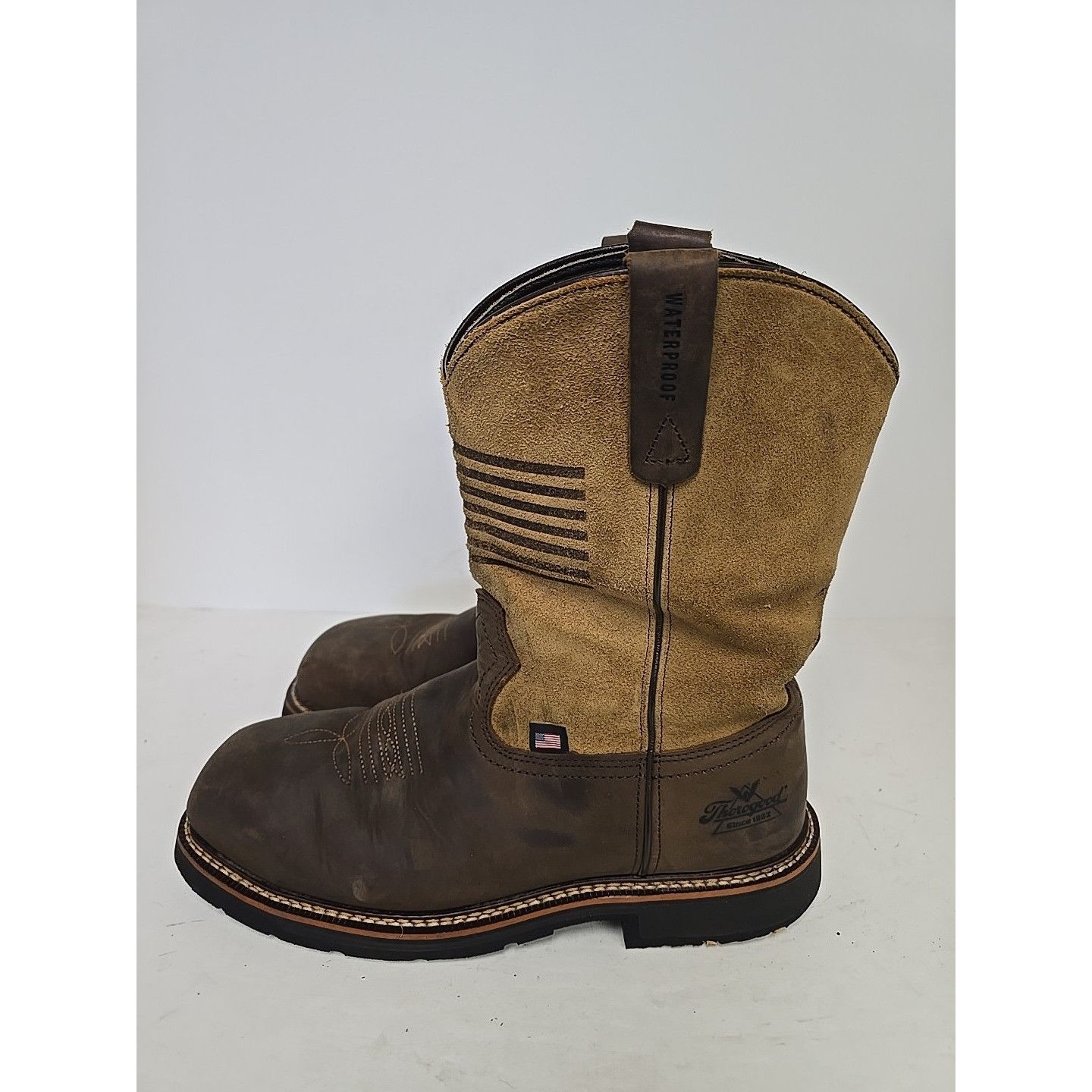 Thorogood Thorogood Men's 11" Composite Toe WP Western Boot 9.5 EE Size US 9.5 / EU 42-43 - 4 Thumbnail