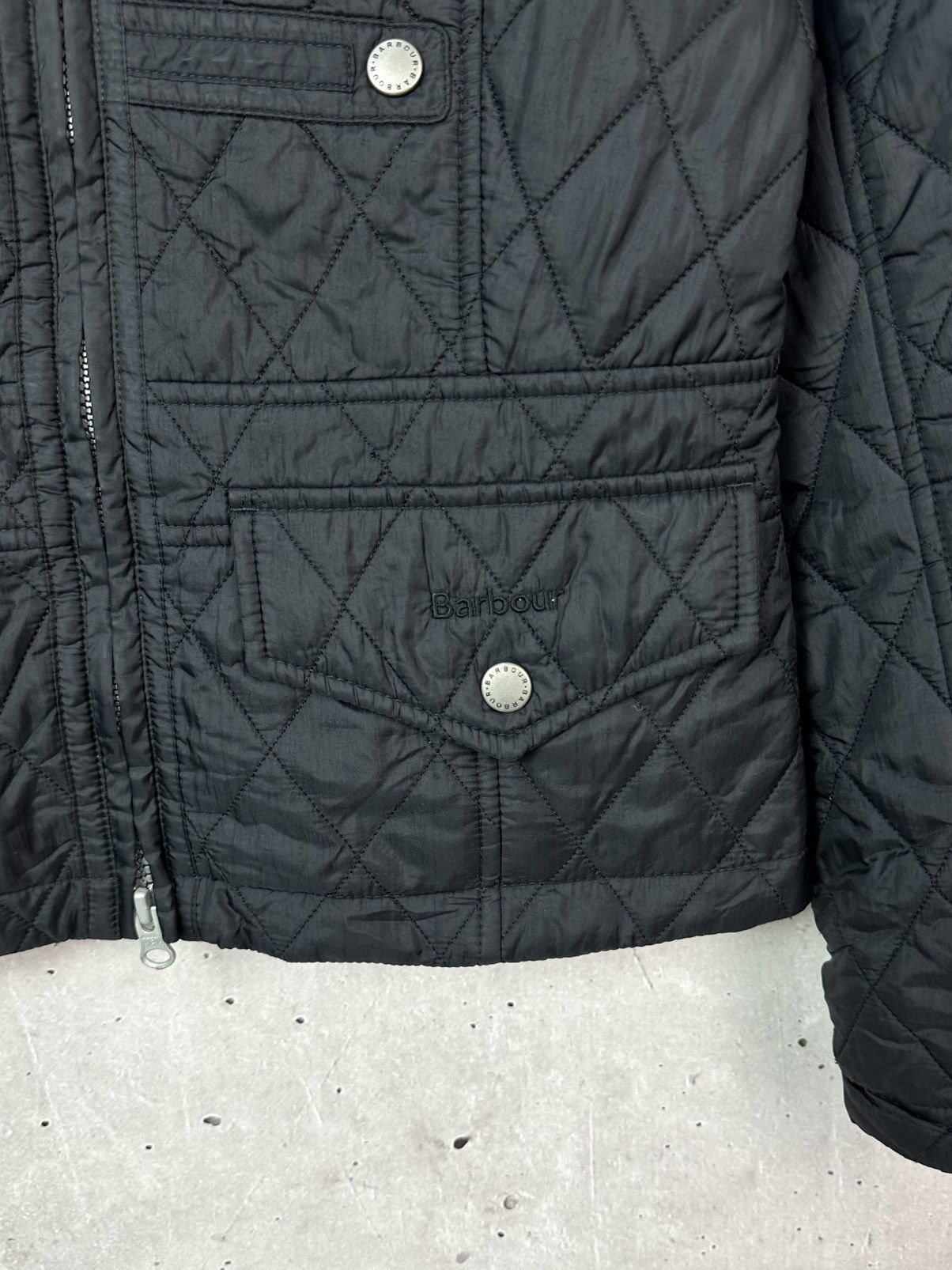 Barbour Barbour Flyweight Brigade Quilted Black Women’s Jacket Size M / US 6-8 / IT 42-44 - 6 Thumbnail