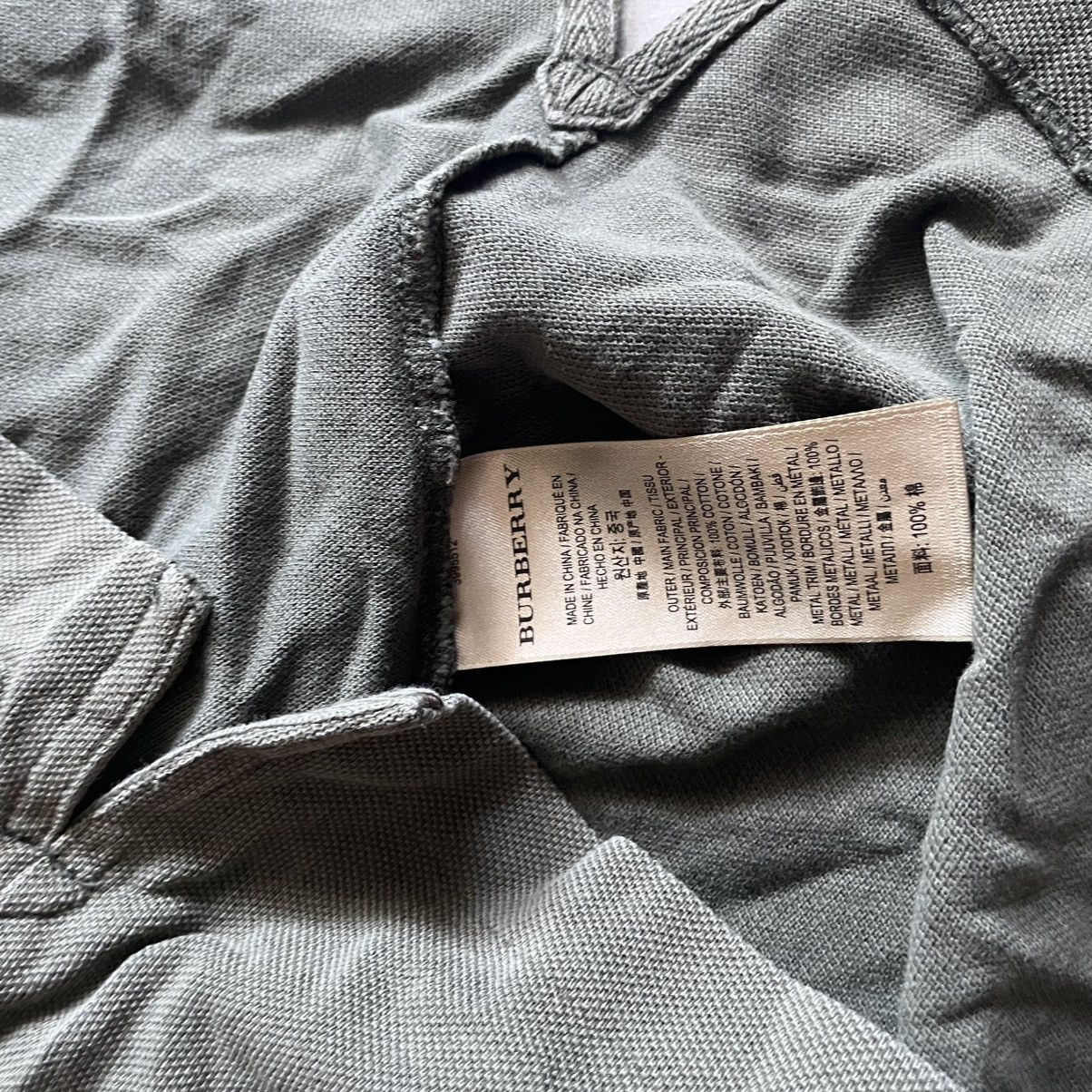 Burberry Burberry polo shirt khaki green tee old money luxury Size US M / EU 48-50 / 2 - 4 Thumbnail