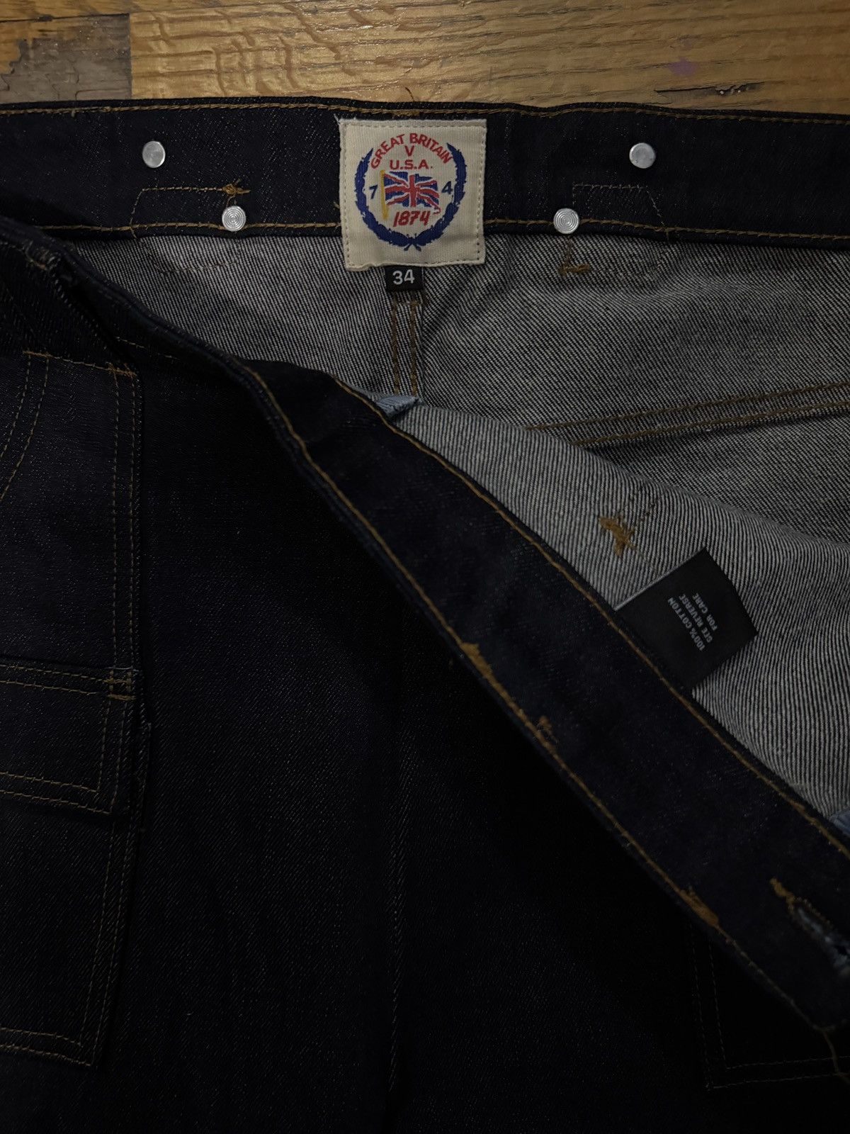 Other 74 Is War Zipper Denim Size US 34 / EU 50 - 2 Thumbnail
