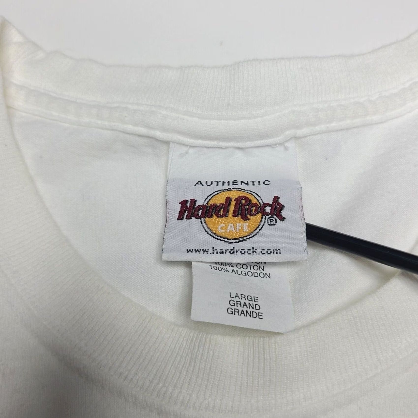Hard Rock Cafe VINTAGE Hard Rock Cafe Myrtle Beach T-Shirt Large Mens Crew Neck Short Sleeve White USA Music Rock And Roll L Size US L / EU 52-54 / 3 - 5 Thumbnail