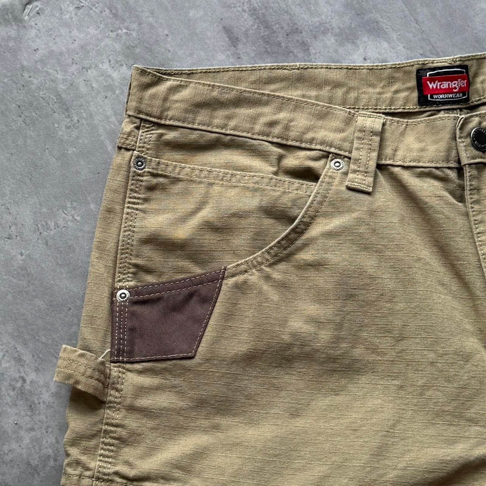 Carhartt × Carhartt Wip × Wrangler Vintage Y2K Carhartt Style Double Knee Cargo Carpenter Pants Size US 36 / EU 52 - 3 Thumbnail