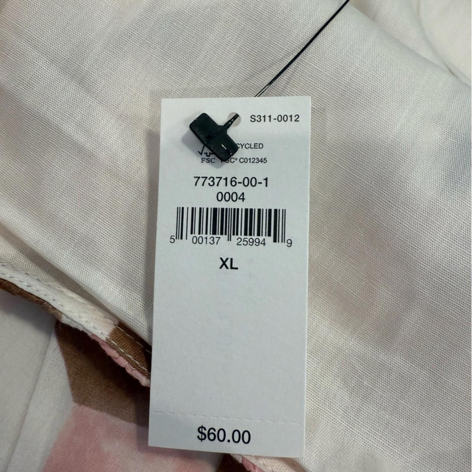 Other Banana Republic Factory crop top pink brown lined SZ XL Size XL / US 12-14 / IT 48-50 - 6 Thumbnail
