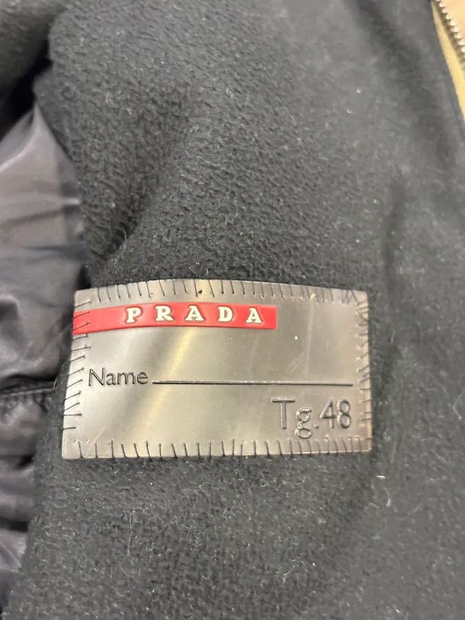 Prada AW2009 Prada Linea Rossa Beige Nylon Ski Removable Hood Jacket Size US M / EU 48-50 / 2 - 12 Thumbnail