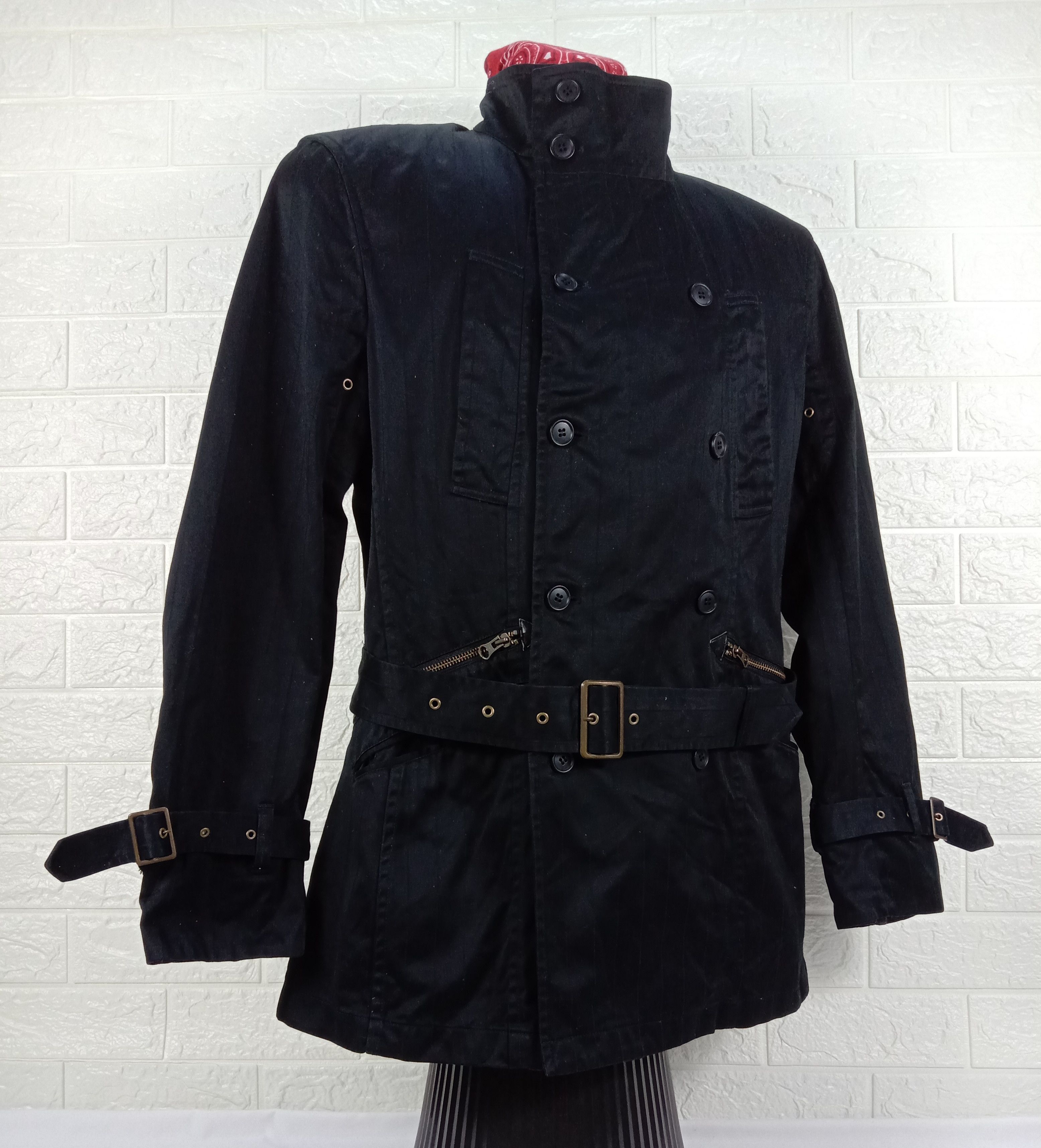 PPFM Vintage PPFM Punk Bondage Belts Black Jacket Size US M / EU 48-50 / 2 - 2 Thumbnail