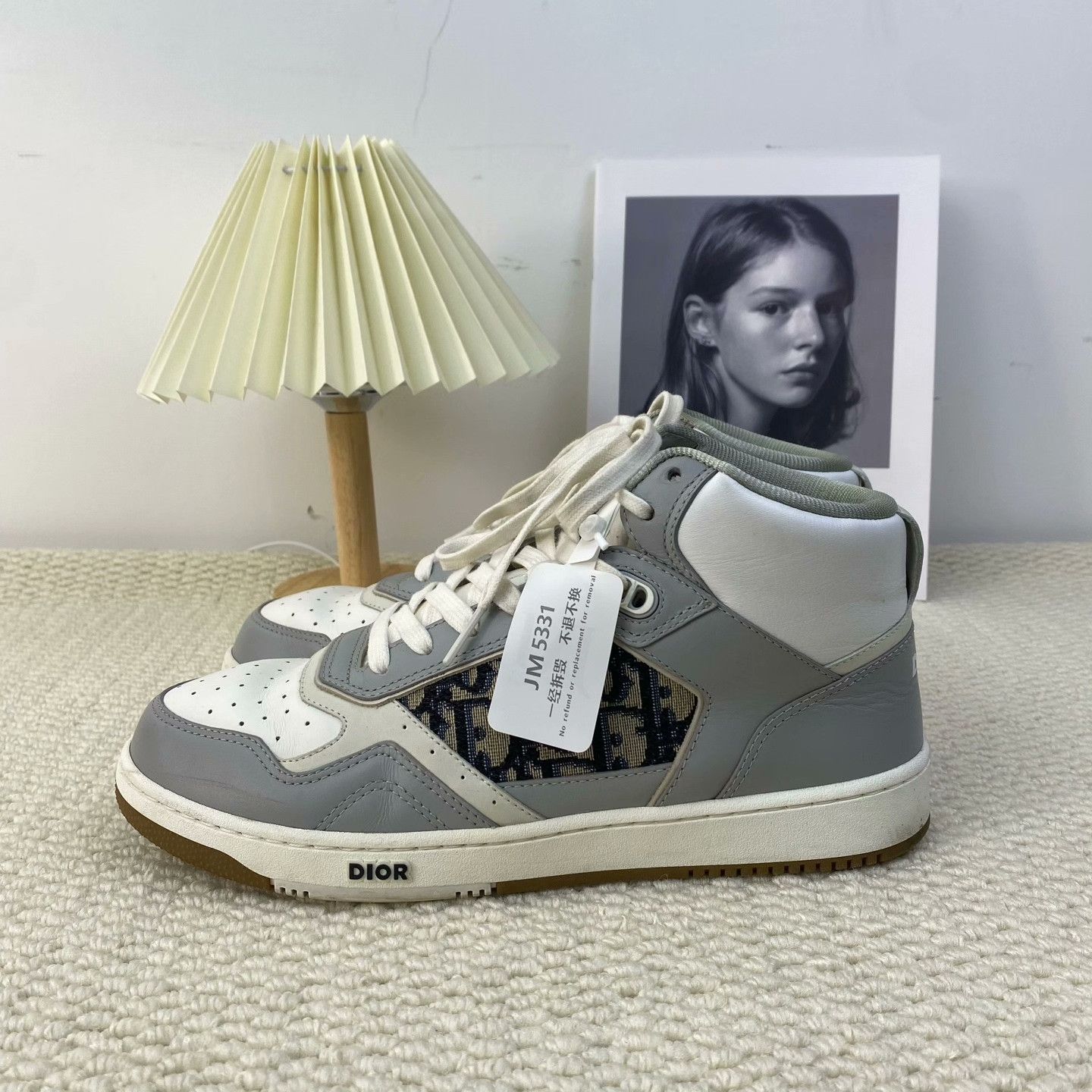 Dior Dior Hitop Sneakers 9 Men Size US 9 / EU 42 - 1 Thumbnail