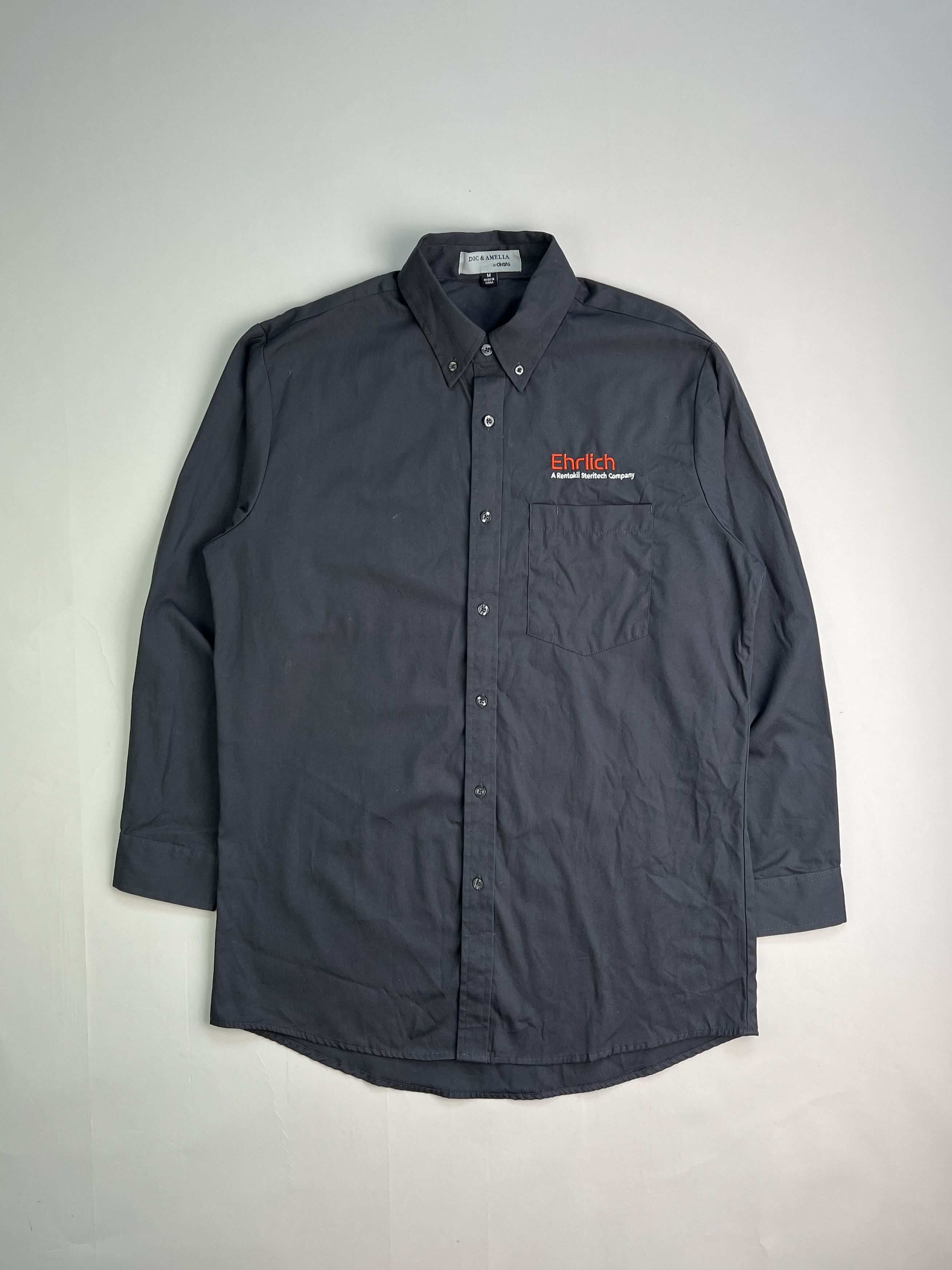 Cintas × Vintage Vintage Cintas Work Shirt Dark Gray Medium Size US M / EU 48-50 / 2 - 1 Thumbnail