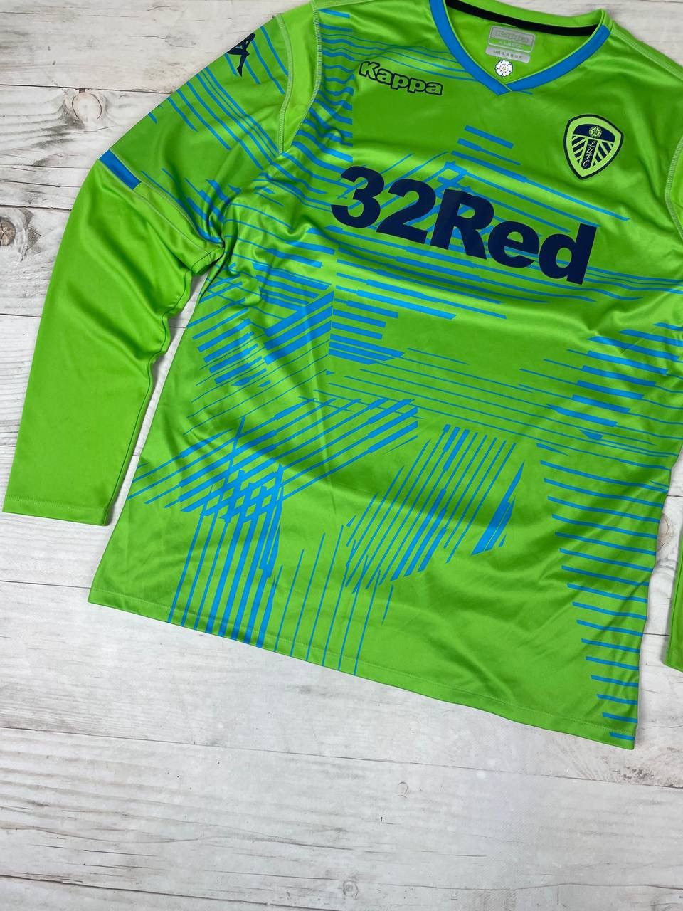 Kappa Leeds United 2018 2019 Goalkeeper Shirt Jersey Long Sleeve Size US XL / EU 56 / 4 - 4 Thumbnail