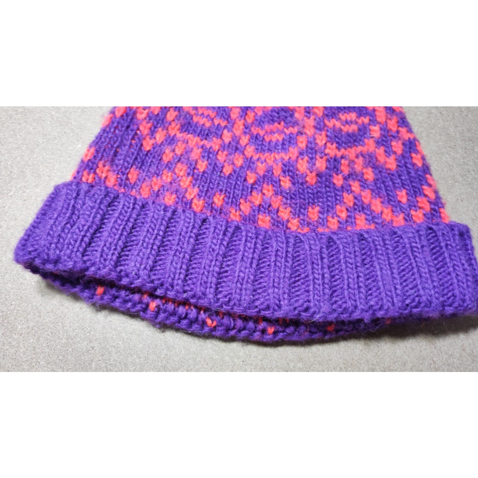 Helly Hansen Helly Hansen Womens Beanie Hat One Size Winter Thermal Striped Pom Knit Wool Acrylic Multicolor Hat Womens Size ONE SIZE - 6 Thumbnail