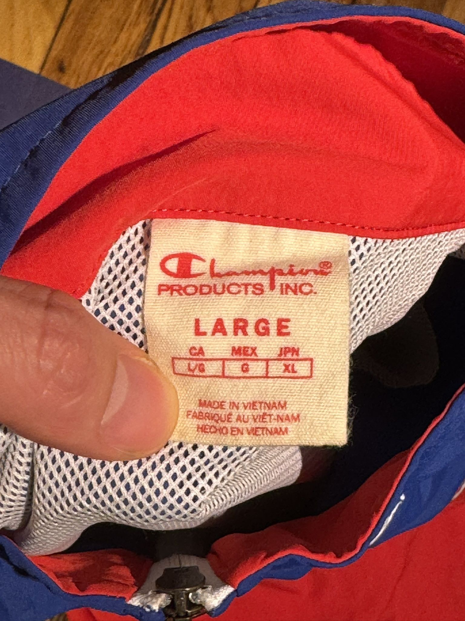 Champion Champion Quarter Zip Track Jacket Size US L / EU 52-54 / 3 - 3 Thumbnail