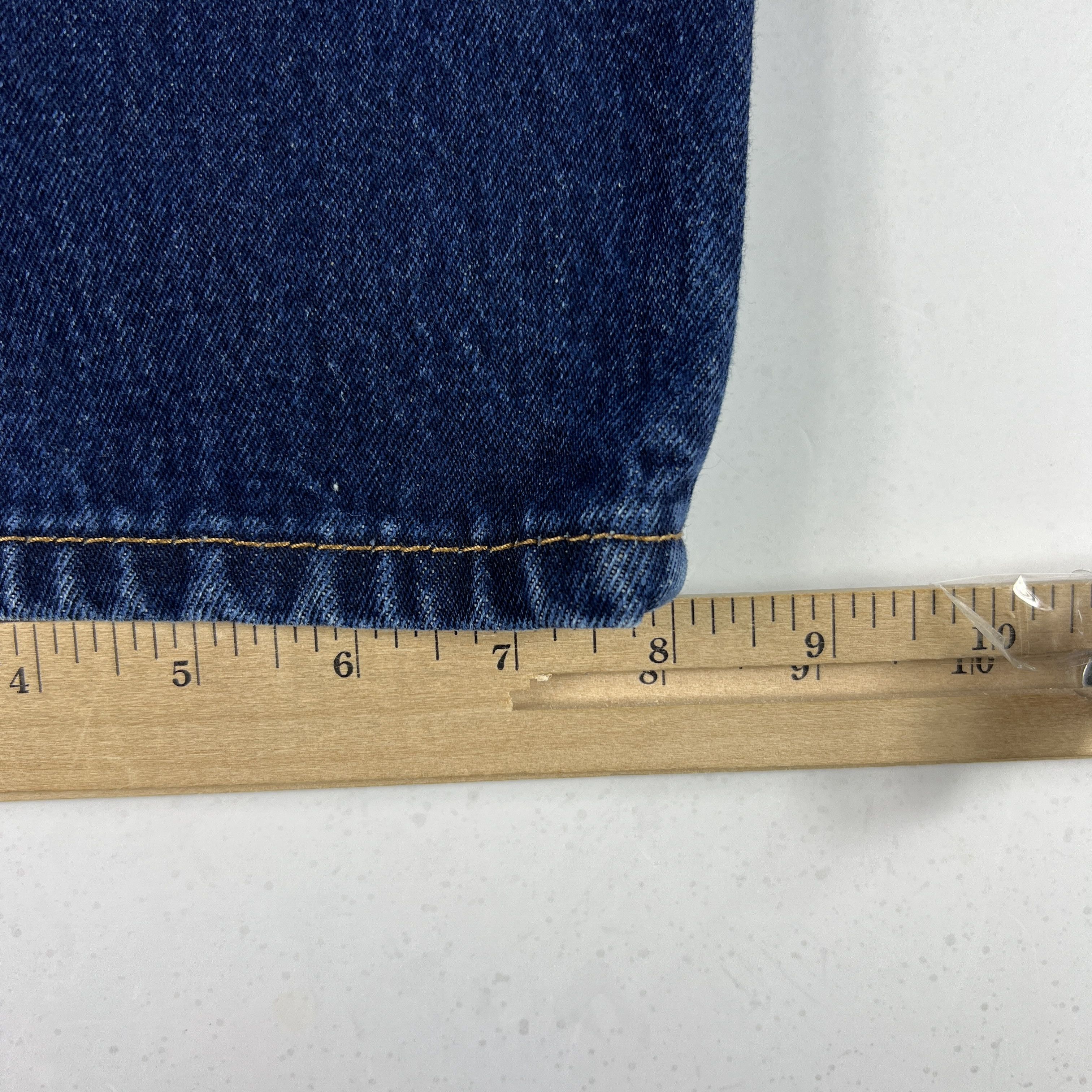 Levi's Levi's Jeans 550 Relaxed Fit Dark Blue Cotton Denim Size US 36 / EU 52 - 16 Thumbnail