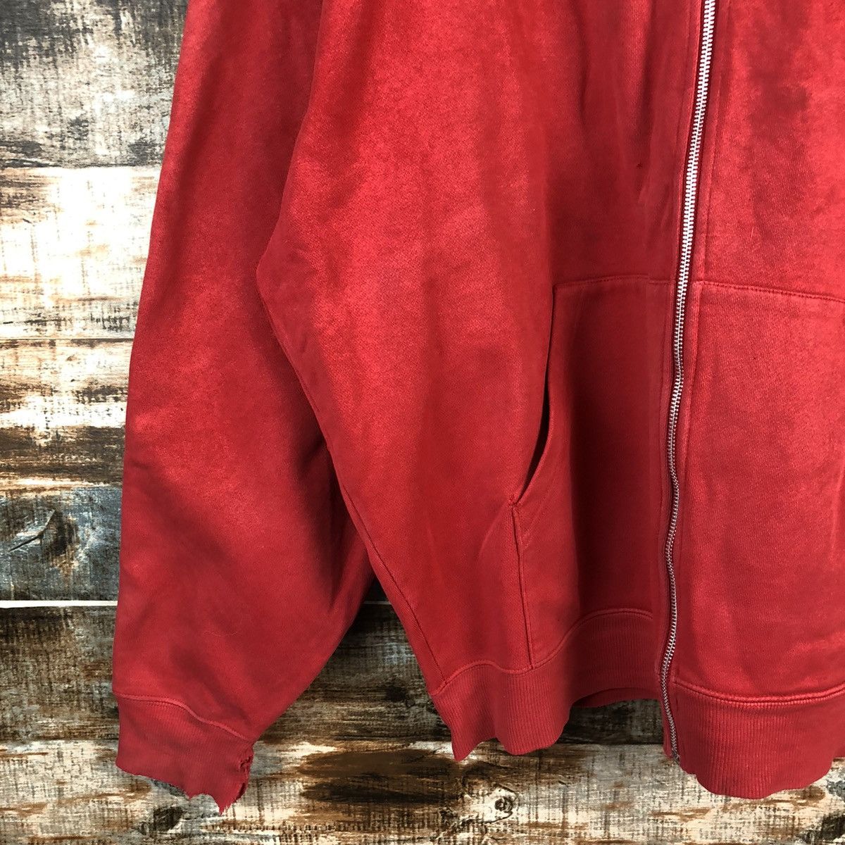 Champion DL Champion vintage Red sweatshirt Hoodie #C169 Size US XXL / EU 58 / 5 - 7 Thumbnail