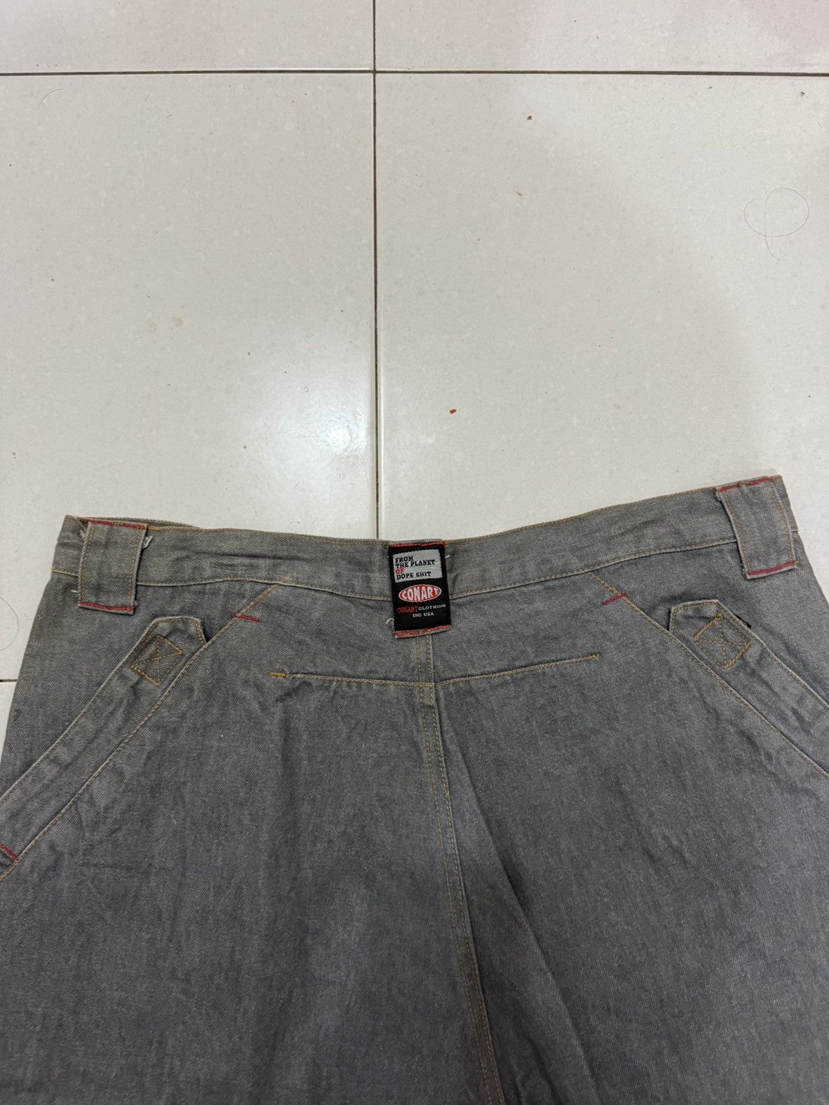 Japanese Brand Y2K Baggy CONART Multipocket Cargo Pants Size US 30 / EU 46 - 11 Thumbnail