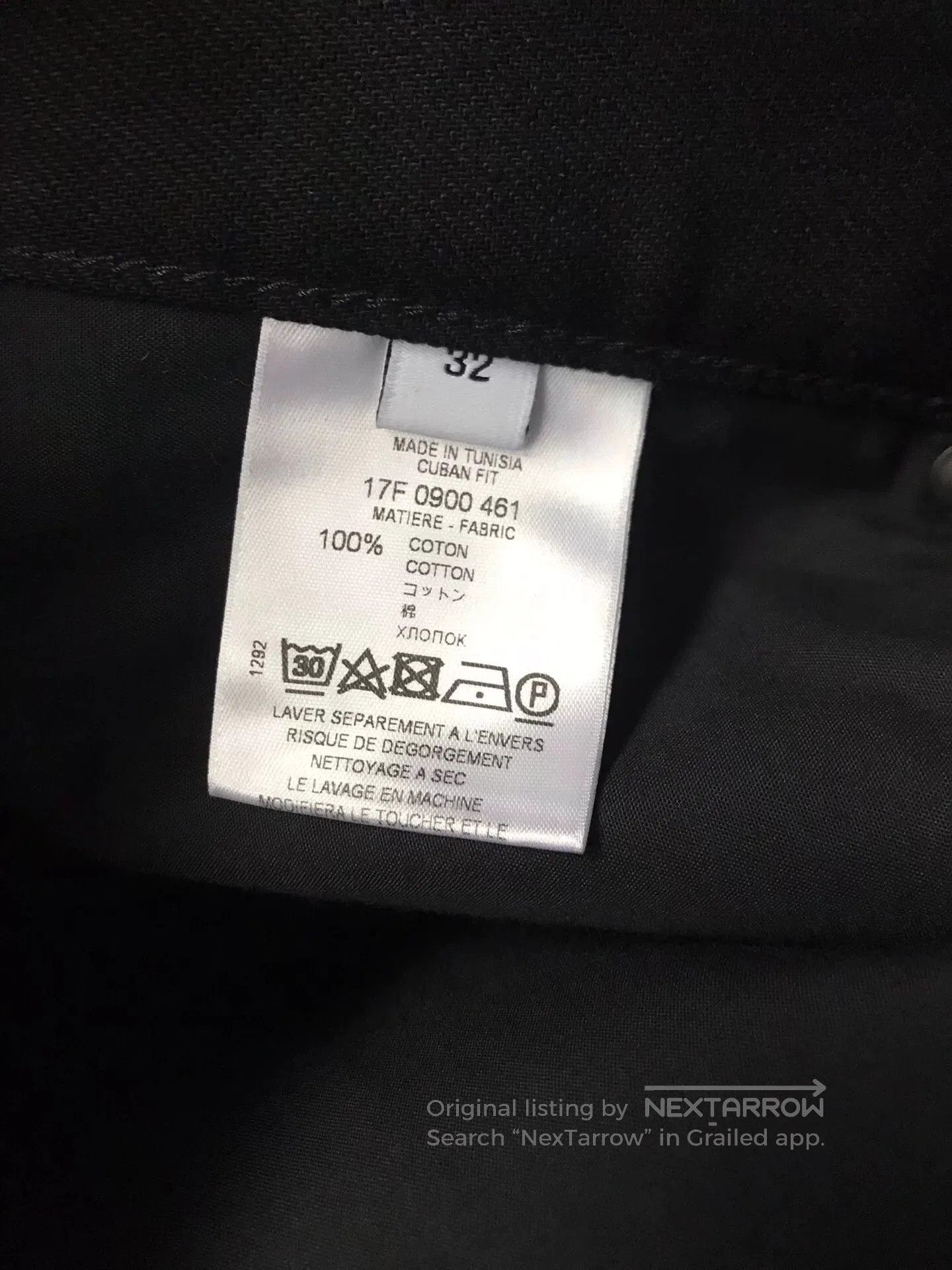 Givenchy Givenchy Black Straight-Leg Jeans. Size US 32 / EU 48 - 4 Thumbnail