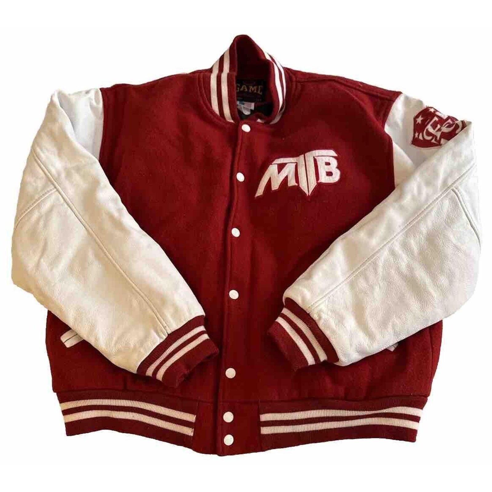 Vintage Vintage Game Sportswear Ltd Money To Blow Varsity Jacket  