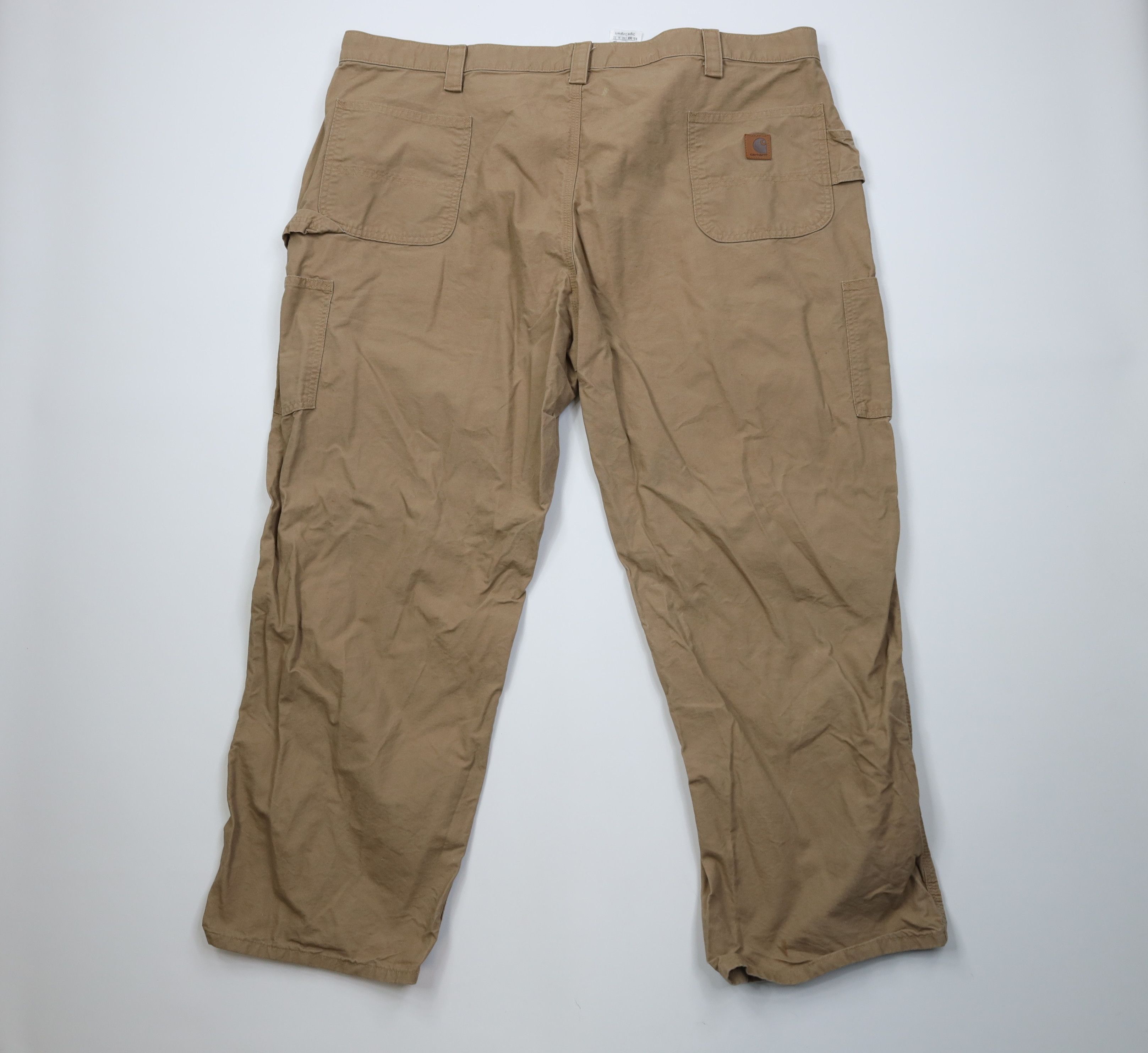Carhartt Vintage Y2K Carhartt Original Dungaree Wide Leg Pants Brown Size US 44 / EU 60 - 9 Thumbnail