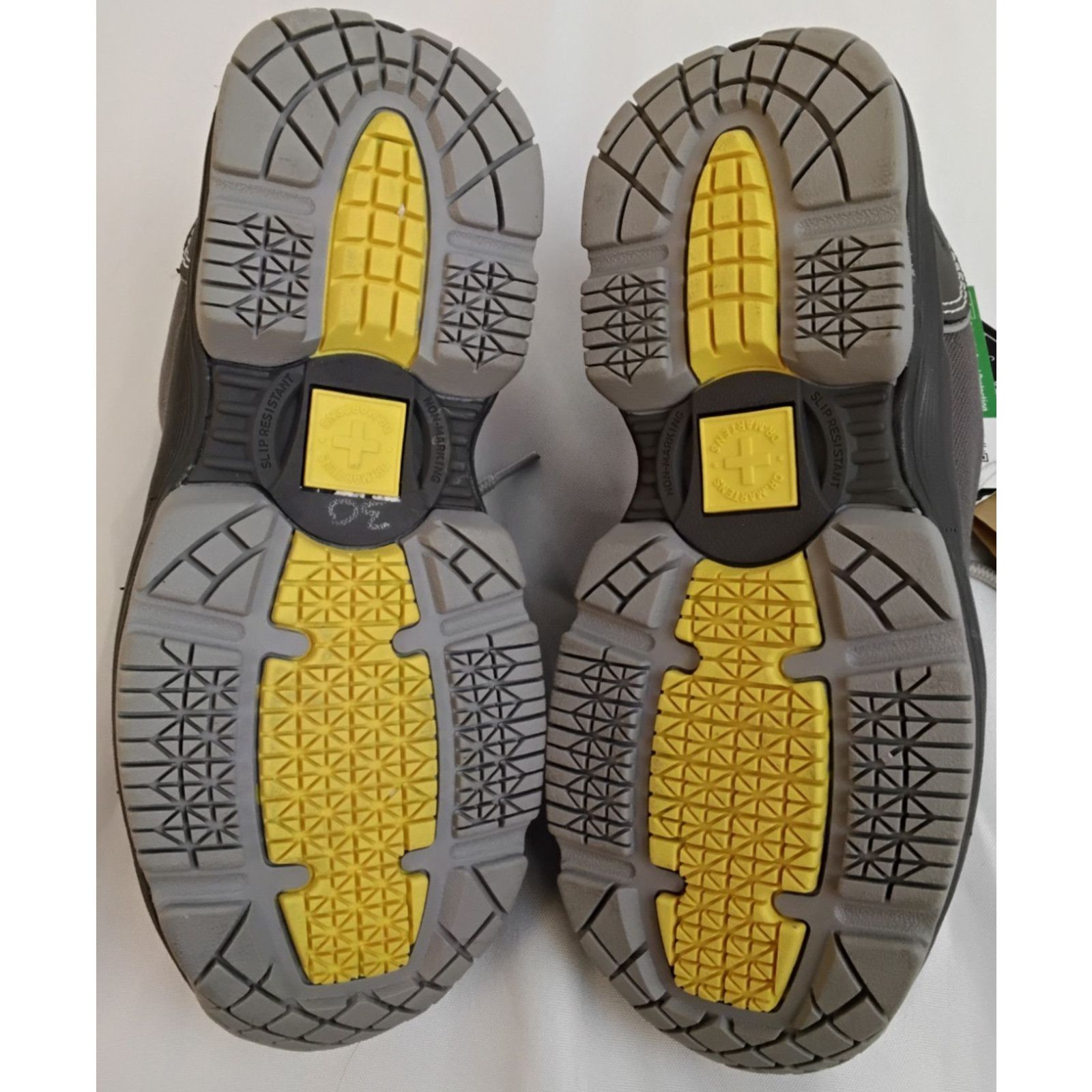 Dr. Martens Dr Martens Industrial Steel Toe Shoes Women's 5 Gray Mesh Size US 5 / IT 35 - 9 Thumbnail