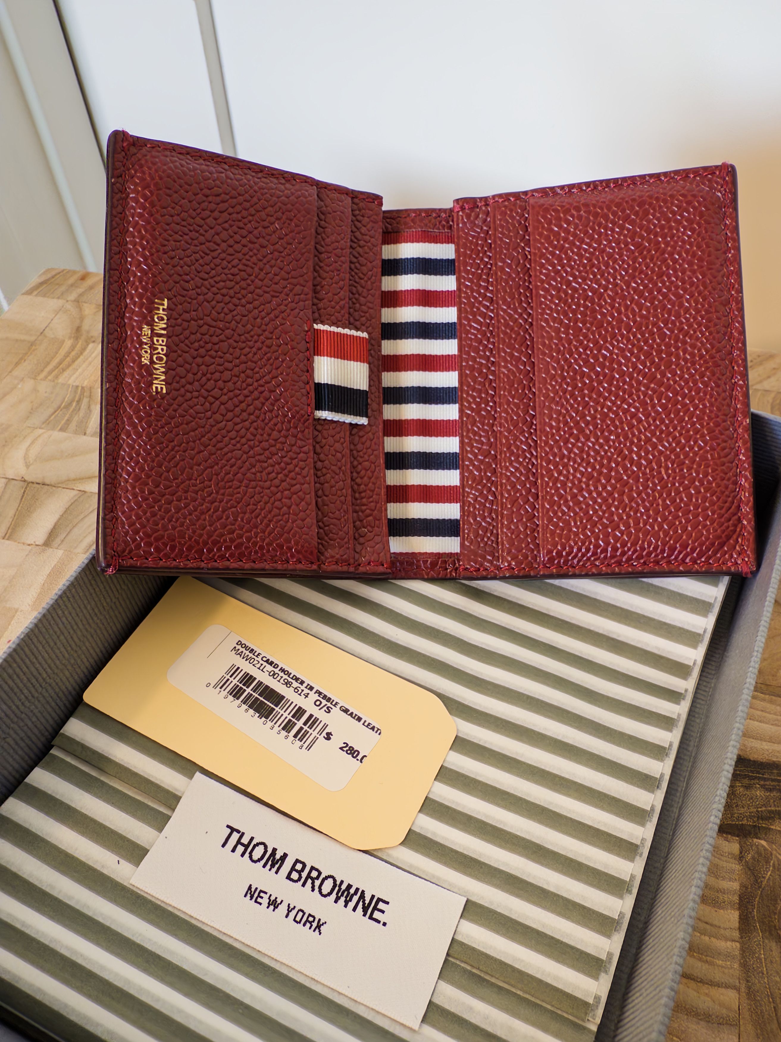 Thom Browne Thom Browne Wallet Size ONE SIZE - 3 Thumbnail