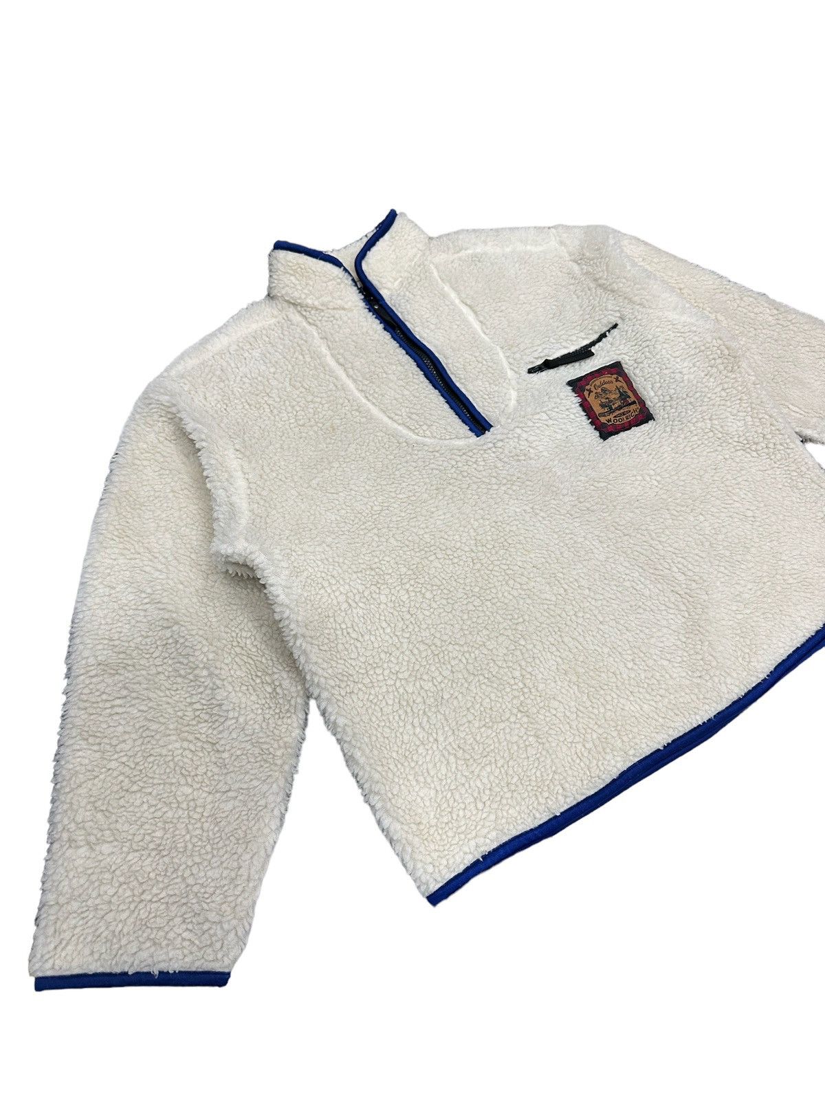 Patagonia × Woolrich Woolen Mills Rare Vintage WOOLRICH Retro Deep Pile Sherpa Fleece Size US L / EU 52-54 / 3 - 4 Thumbnail