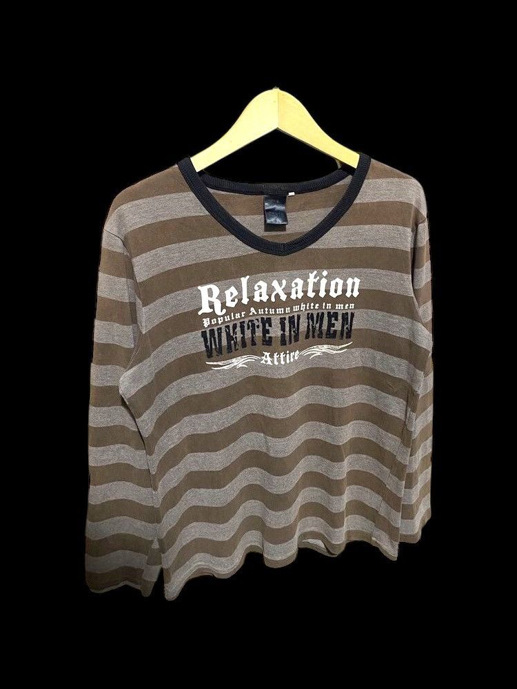 If Six Was Nine × Japanese Brand × Le Grande Bleu (L.G.B.) Longsleeve ~ Conzo Relife Stripe UK IfSixWasNine Style Size US M / EU 48-50 / 2 - 2 Thumbnail