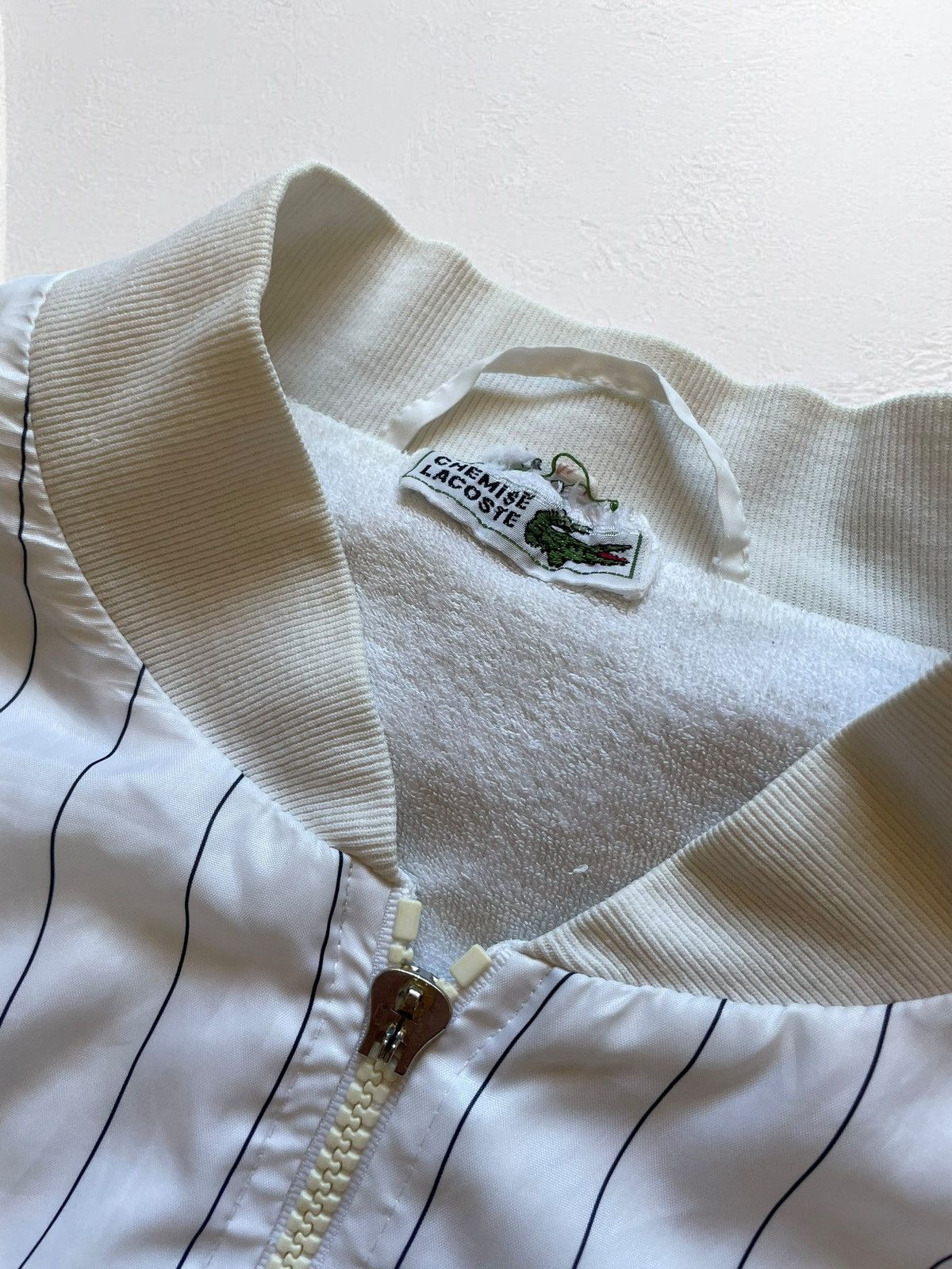 Lacoste × Vintage LACOSTE VINTAGE STRIPPED BOMBER JACKET MA 1 y2k Size US M / EU 48-50 / 2 - 5 Thumbnail