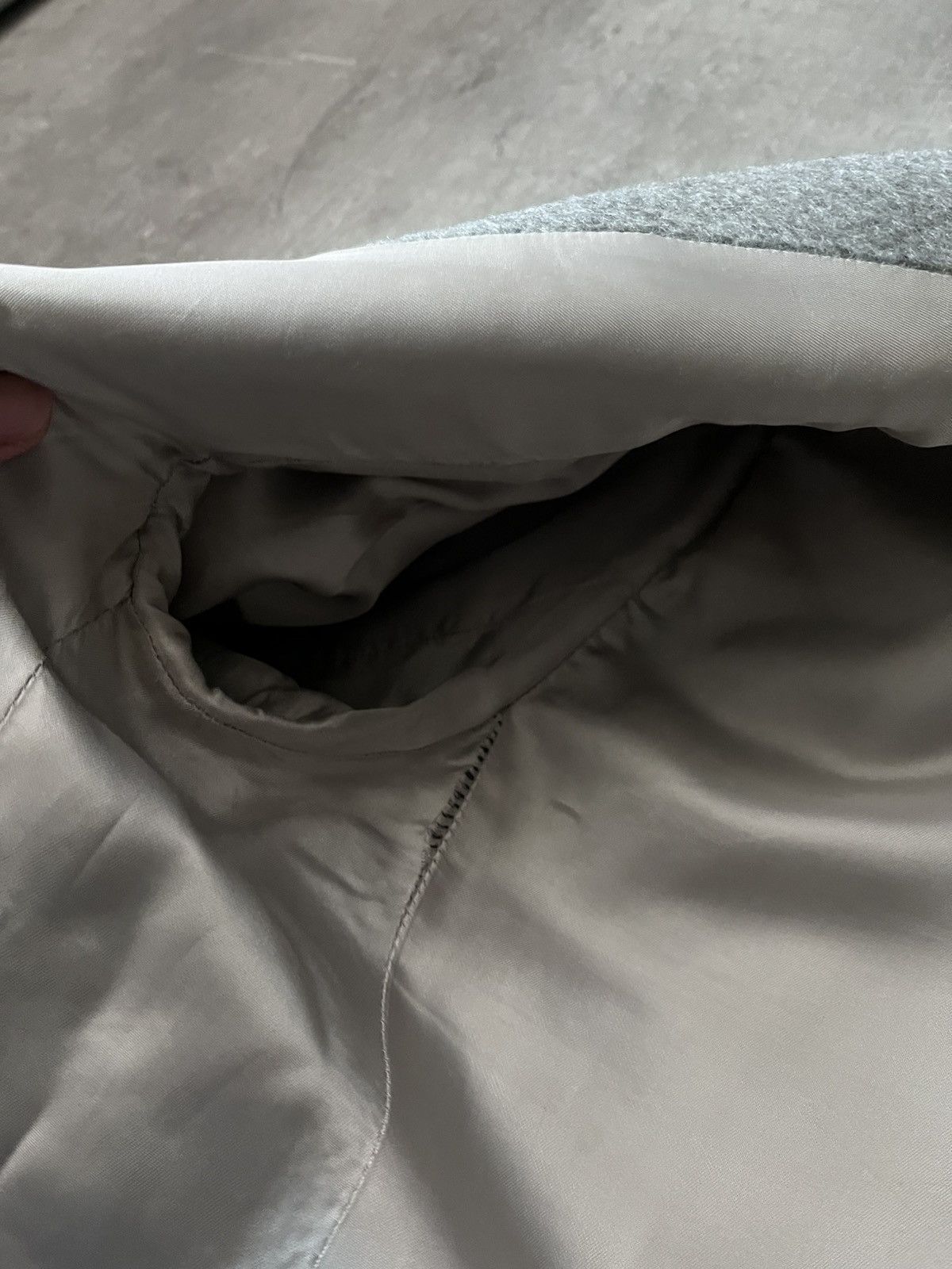 Our Legacy Our Legacy Cilium Wool Classic coat grey wool mohair Size US M / EU 48-50 / 2 - 20 Thumbnail