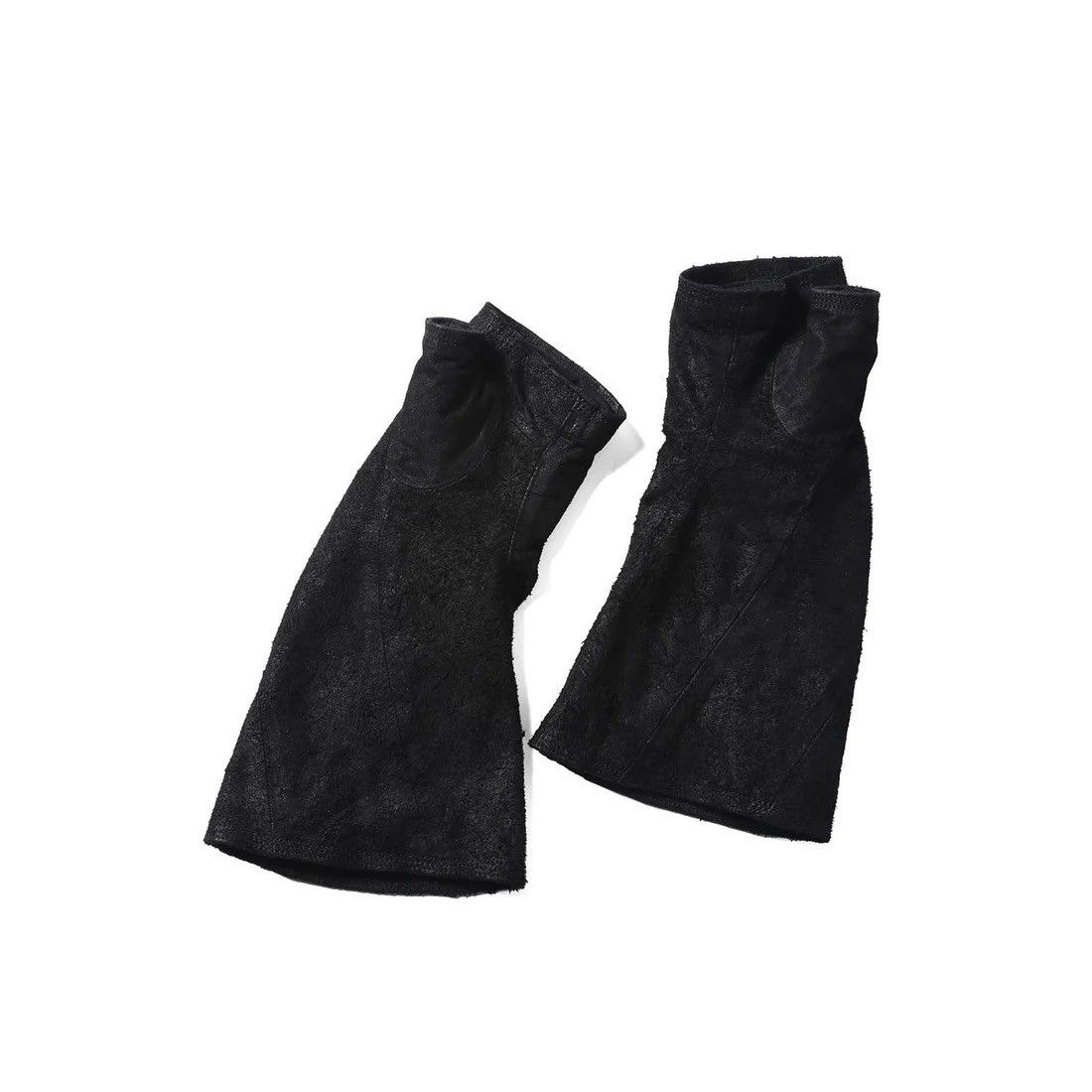 Julius Julius Blistered Warped Fingerless Gloves Size ONE SIZE - 2 Thumbnail