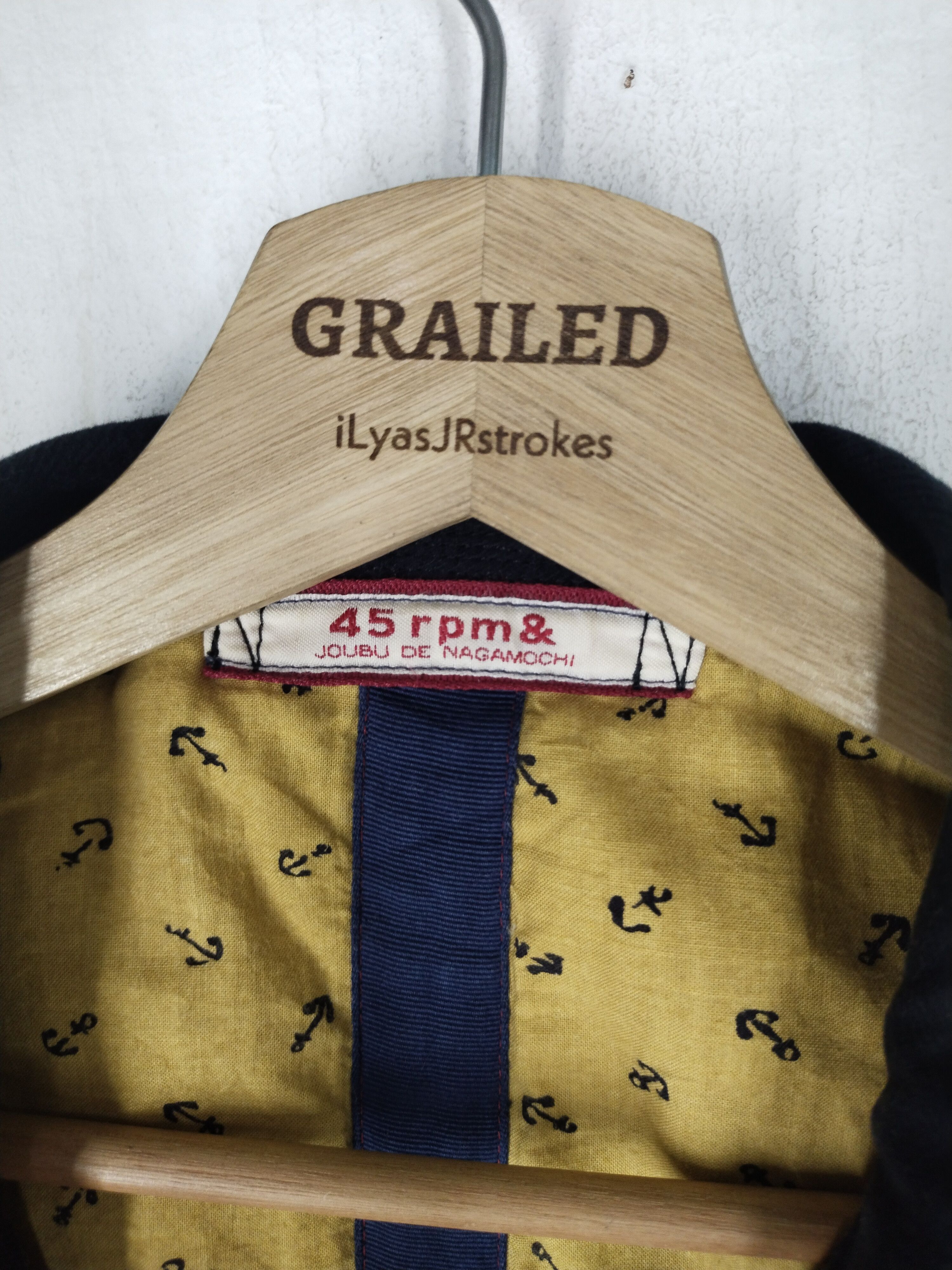45rpm Vtg 45rpm Coat Jacket Kapital Blue Blue Jacket Size US M / EU 48-50 / 2 - 17 Thumbnail