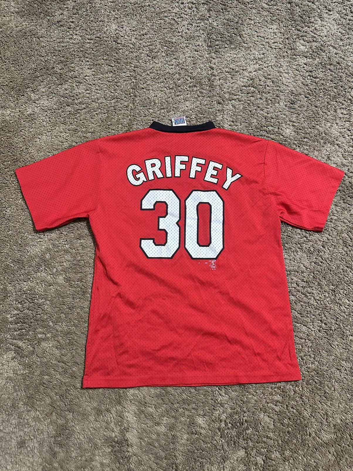 MLB Vintage MLB Cincinnati Reds “Griffey” jersey 00s size medium Size US M / EU 48-50 / 2 - 6 Thumbnail