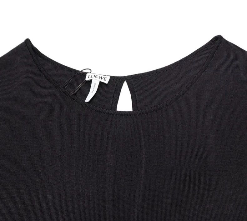 Loewe LOEWE Dark gold tasselled sleeve knit top Size XS / US 0-2 / IT 36-38 - 3 Thumbnail
