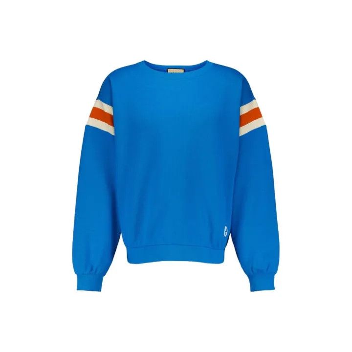 Gucci Gucci SS23 Blue Striped Long Sleeve Sweatshirt Size US S / EU 44-46 / 1 - 1 Thumbnail