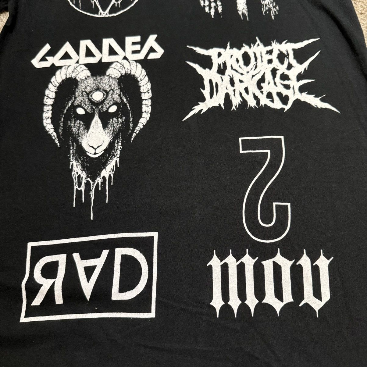 Other the GazettE Dogmatic Official Merchandise Tag RAD BLACKMORAL Size US L / EU 52-54 / 3 - 4 Thumbnail