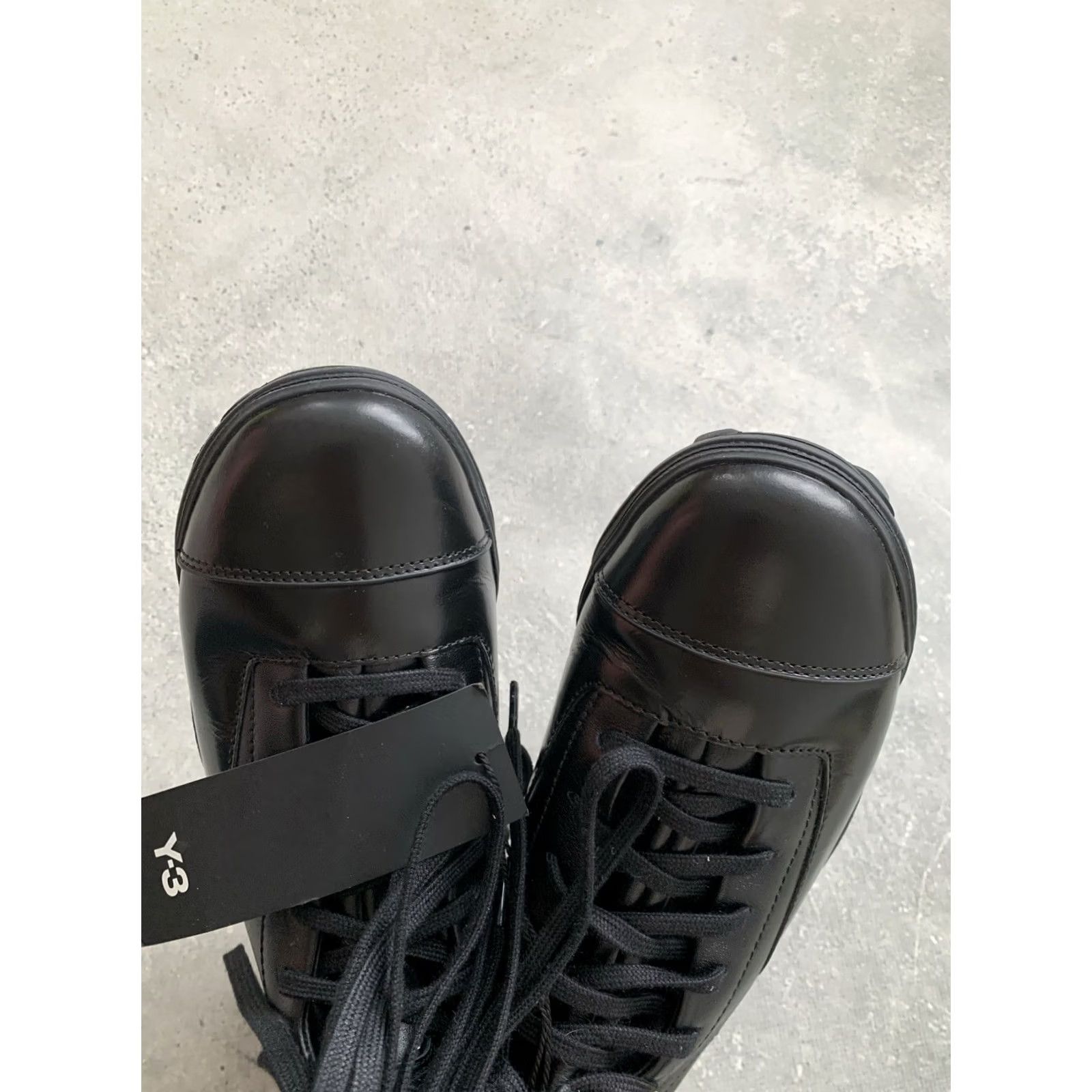 Adidas ADIDAS Y-3 GSG9 HIGH BOOTS COMBAT SIZE US 6.5 UK 6 EU 39 1/3 BLACK Leather Mens Shoes Sneaker 2023 Size US 6 / EU 39 - 5 Thumbnail
