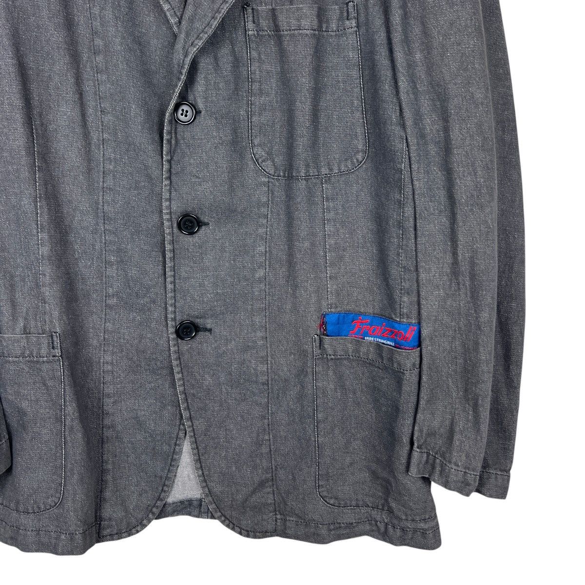 Vintage 🔥 Vintage Fraizzoli Milano Work Chore Jacket Made In Italy Size US M / EU 48-50 / 2 - 6 Thumbnail