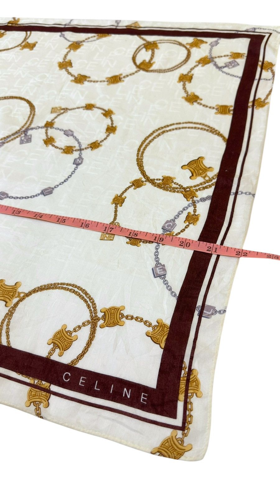 Celine × Vintage Celine Bandana / Handkerchief Size ONE SIZE - 7 Thumbnail