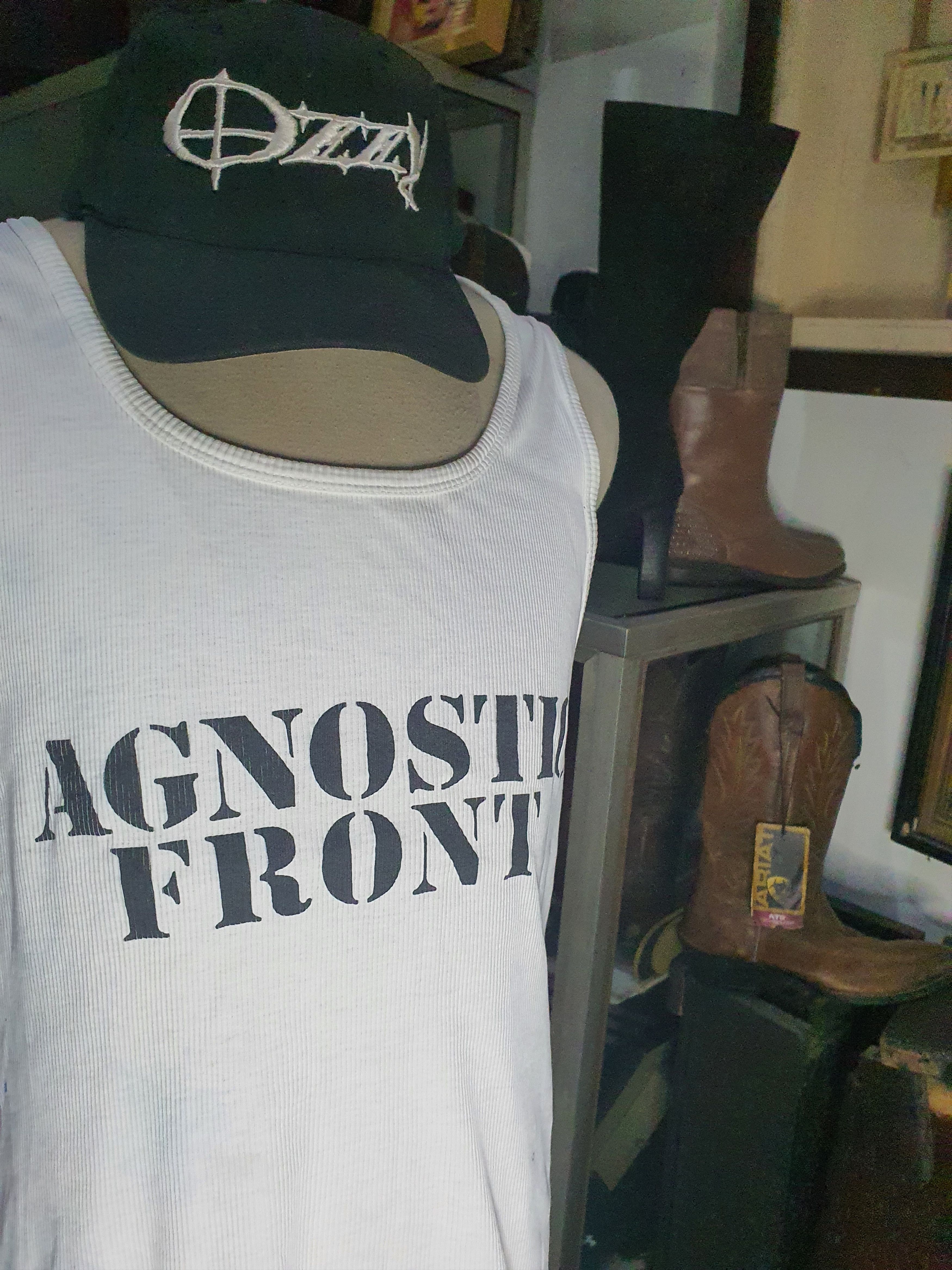 Band Tees Agnostic Front Suicidal Tendencies Rammstein Ramones Size US L / EU 52-54 / 3 - 6 Thumbnail