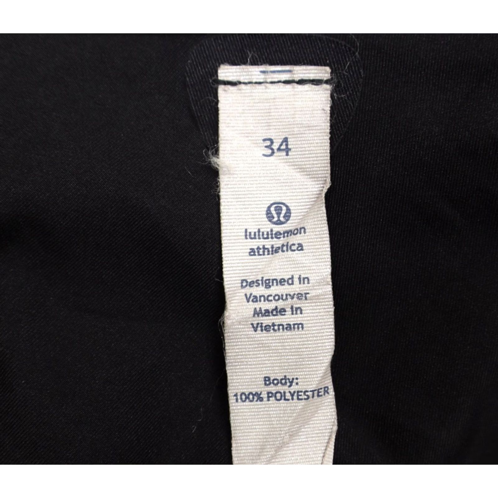 Lululemon Lululemon Men's Board Shorts Octagon Logo Black Sz 34 Size US 34 / EU 50 - 5 Thumbnail