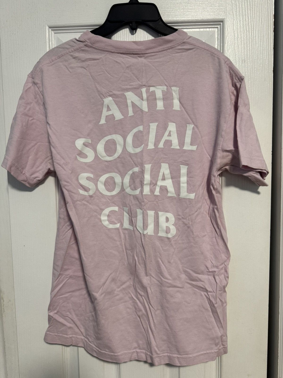 Anti Social Social Club Anti Social Social Club Pink Tshirt Size US M / EU 48-50 / 2 - 1 Thumbnail