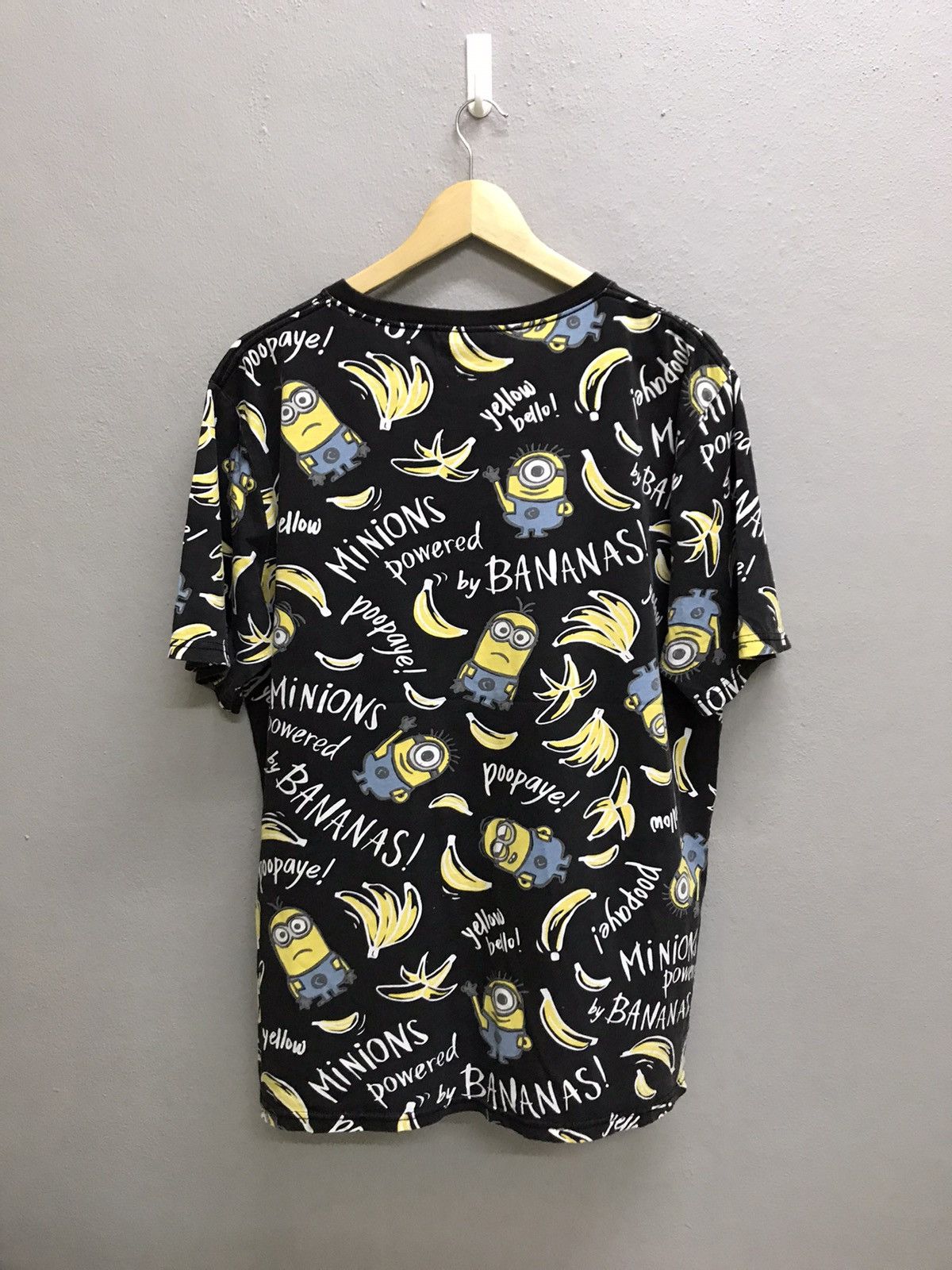 Cartoon Network DESPICABLE ME MINION MADE OVERPRINT TSHIRT Size US XL / EU 56 / 4 - 5 Thumbnail