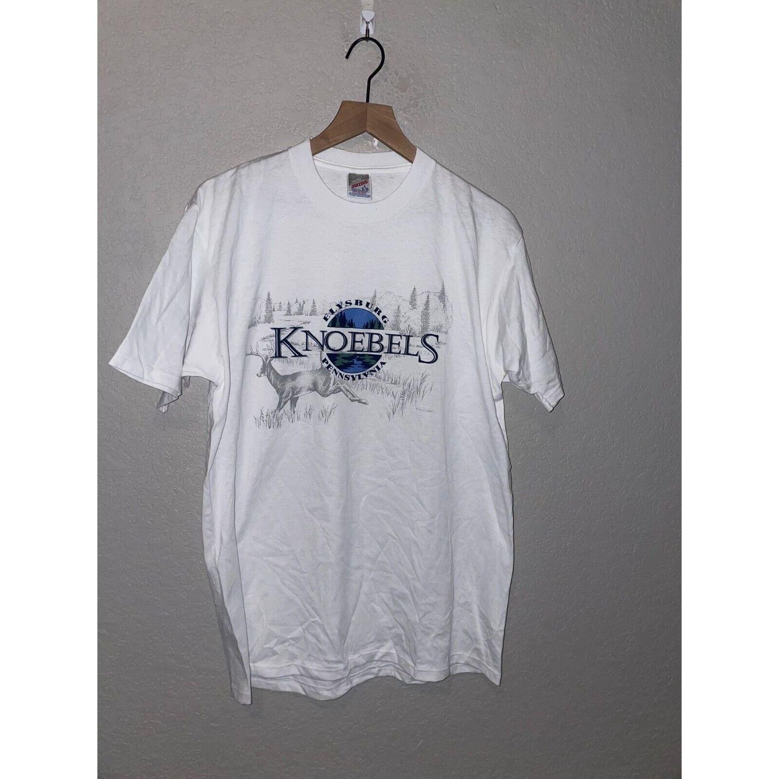 Jerzees 90s Vintage Elysburg PA Pennsylvania Knoebels Shirt VTG L Size US L / EU 52-54 / 3 - 1 Thumbnail