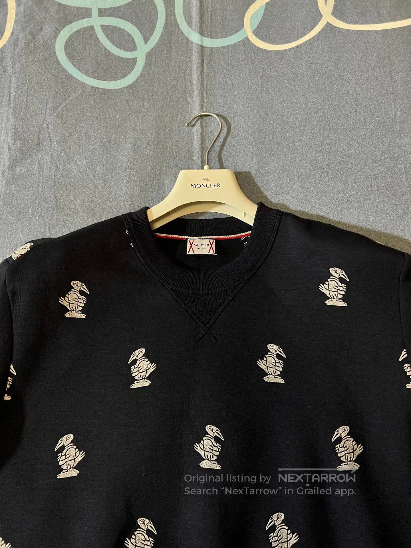 Moncler Moncler x TB Limited Embroidered Sweatshirt. Size US XL / EU 56 / 4 - 2 Thumbnail
