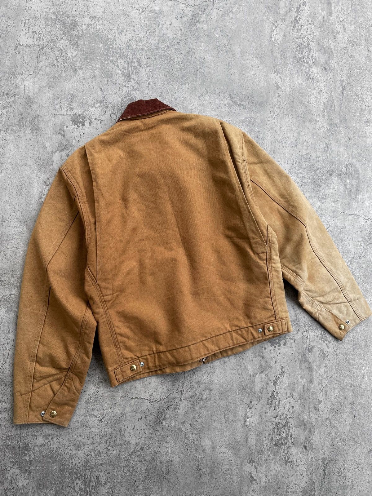 Carhartt 16' Faded Brown Tan Carhartt Detroit Jacket J001 BRN Size US M / EU 48-50 / 2 - 6 Thumbnail