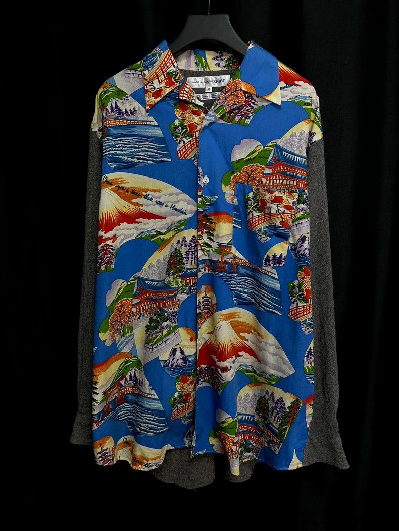 Comme des Garcons 99AW Fujiyama Flannel Shirt - dmc