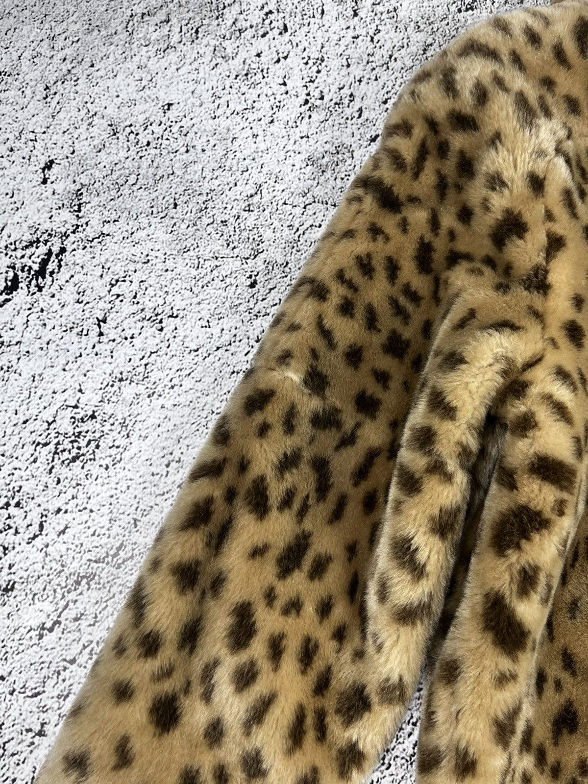 Vintage Vintage Y2K leopard fur faux coat luxury 00s style L Size L / US 10 / IT 46 - 8 Thumbnail
