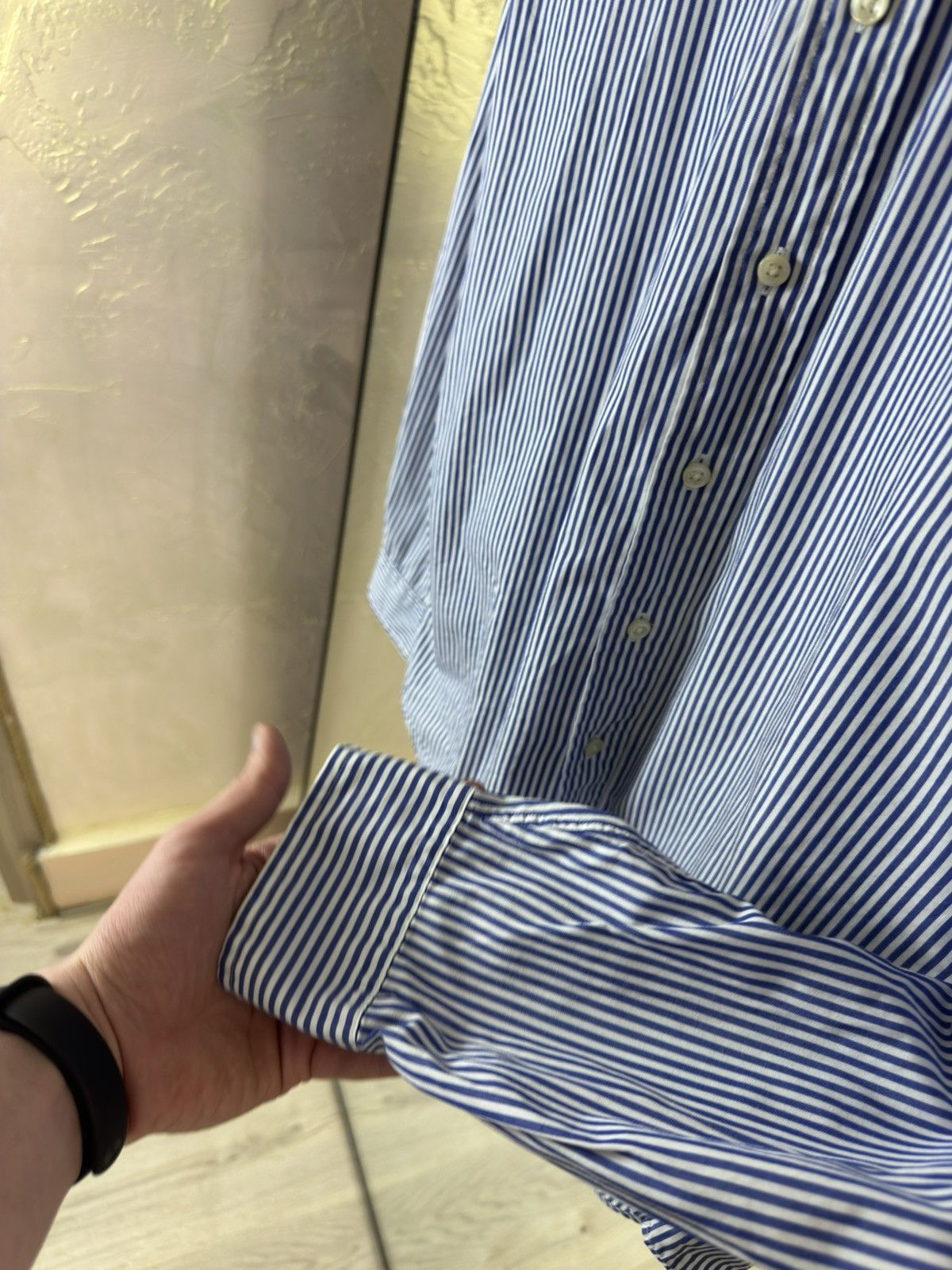 Polo Ralph Lauren Ralph Lauren Slim Fit Stretch Striped Cotton Button-Down Size US S / EU 44-46 / 1 - 5 Thumbnail
