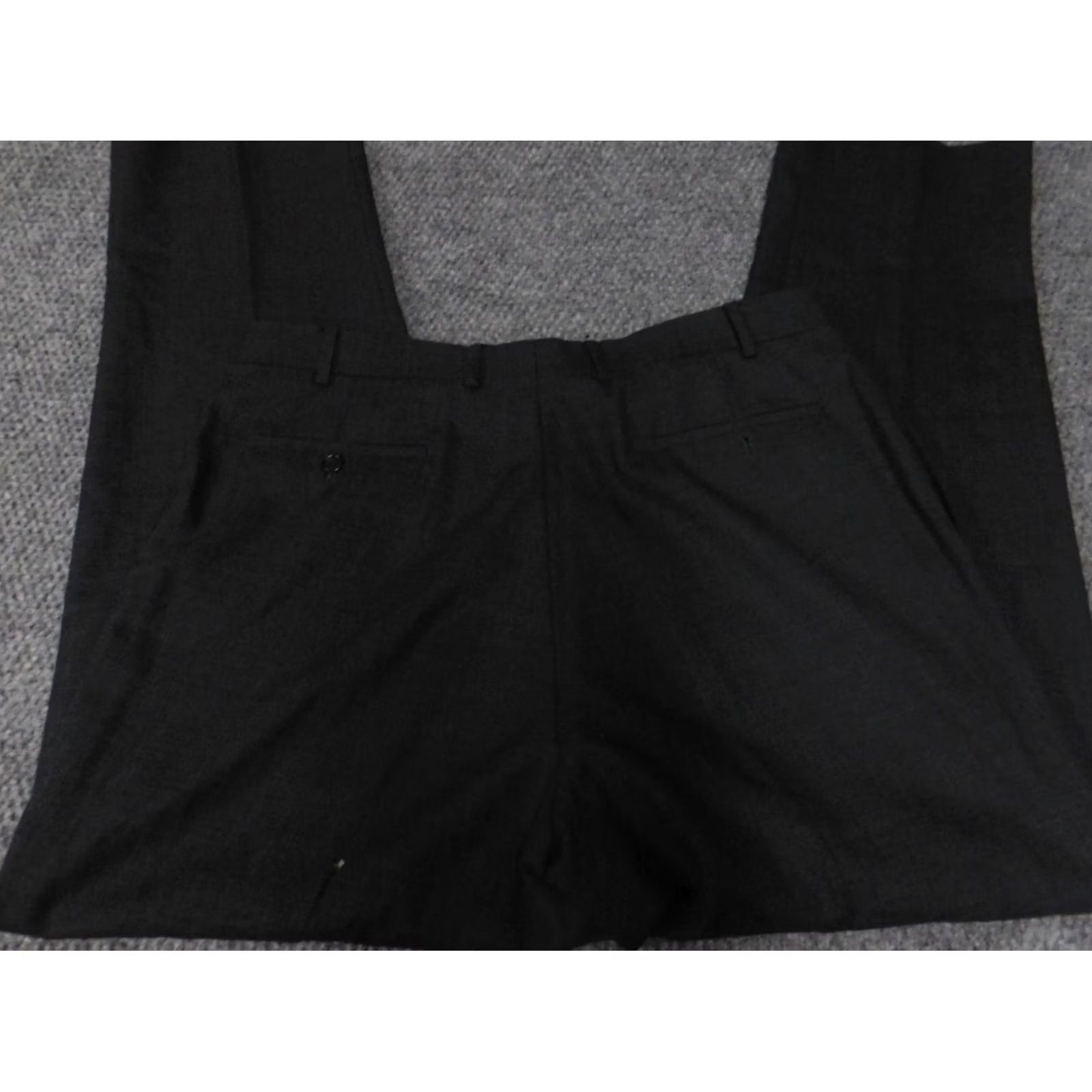 Ralph Lauren Lauren Ralph Lauren Pants 36x31 Gray Wool Dress Pants Straight Mens Regular 36in Inseam 31in Zipper Front Flat Front Comfort Classic Vintage No Size US 36 / EU 52 - 6 Thumbnail