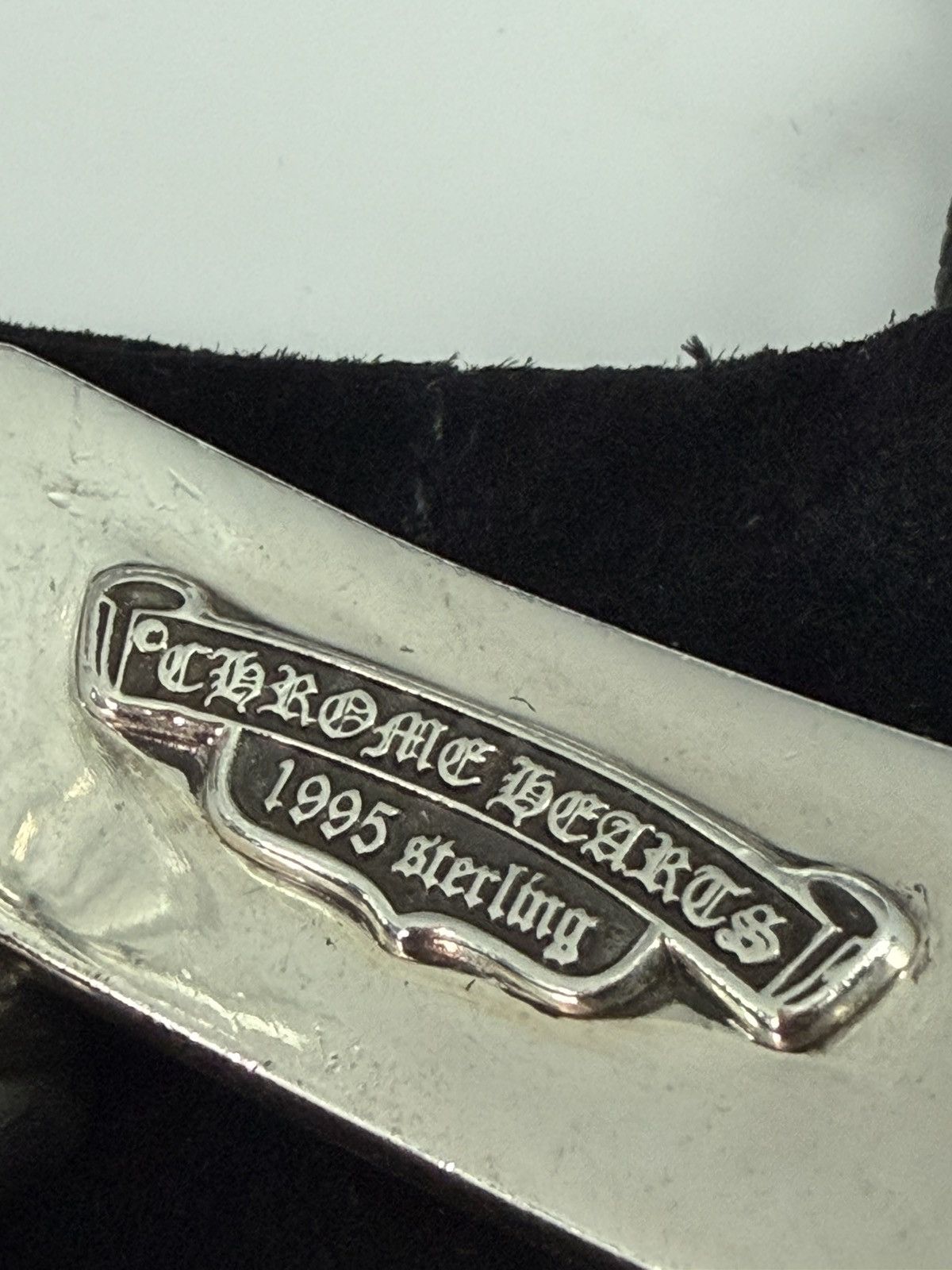 Chrome Hearts Chrome Heart Dagger Floral Id Bracelrt Size ONE SIZE - 6 Thumbnail