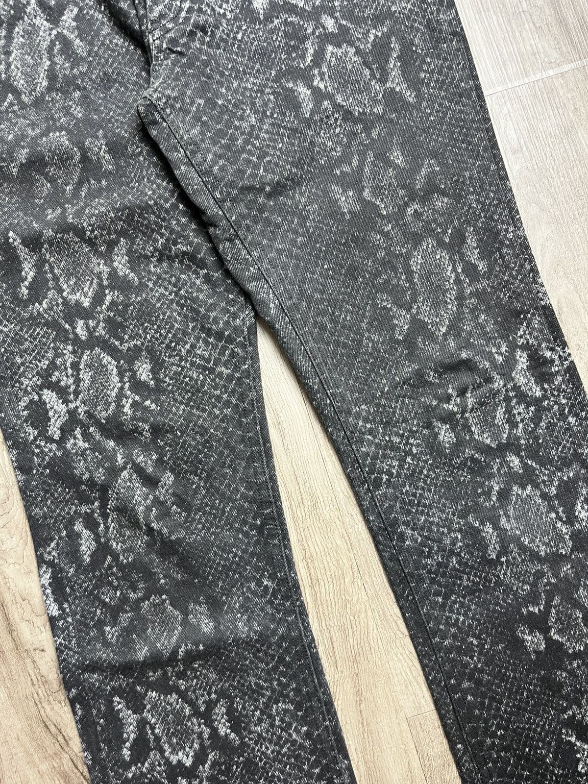 Japanese Brand × Rockstar Games Snake pattern boot cut jeans Size US 30 / EU 46 - 3 Thumbnail