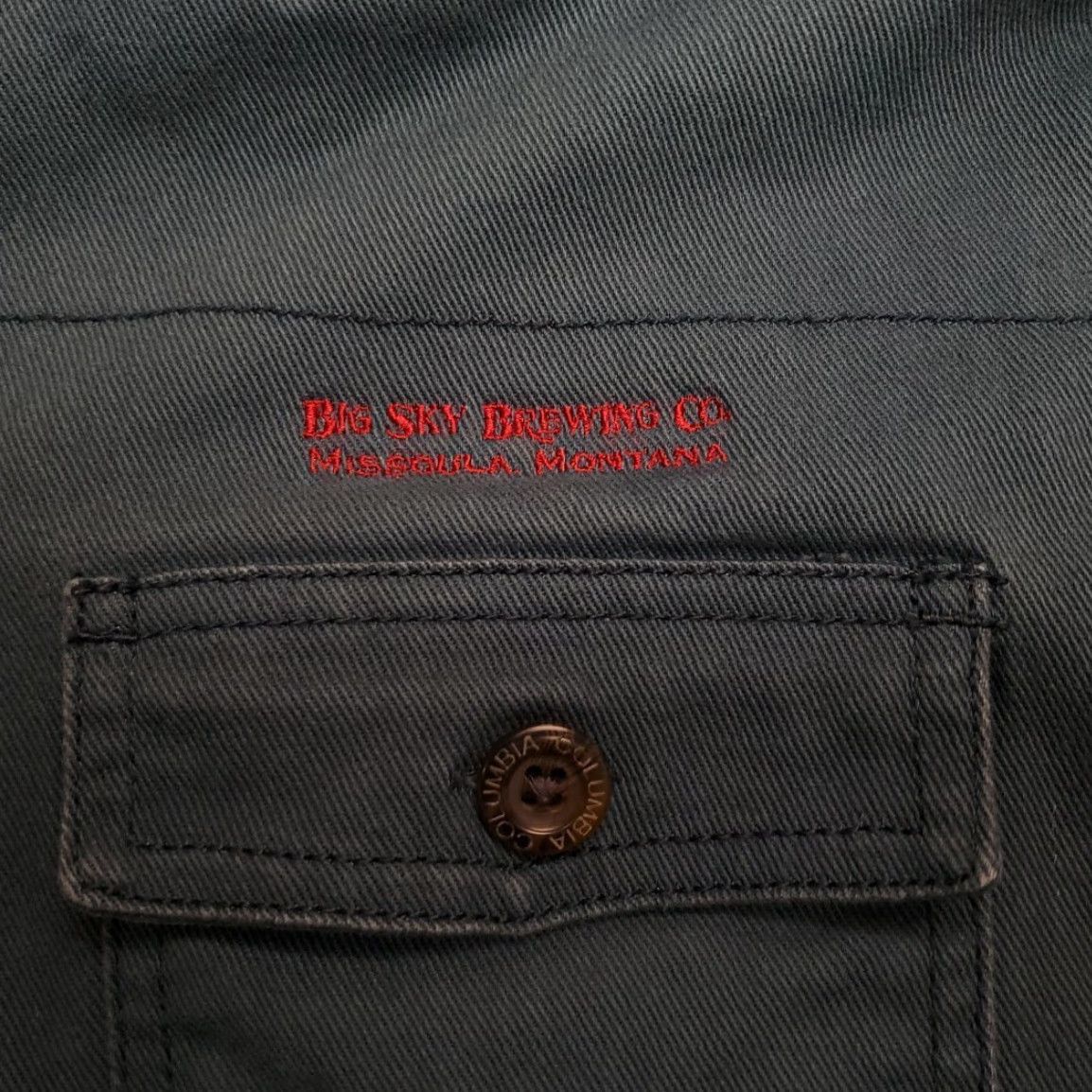 Vintage VINTAGE Big Sky Brewing Shirt Jacket Mens M Green Fleece Lined Heavyweight Twill Shacket Size US M / EU 48-50 / 2 - 4 Thumbnail