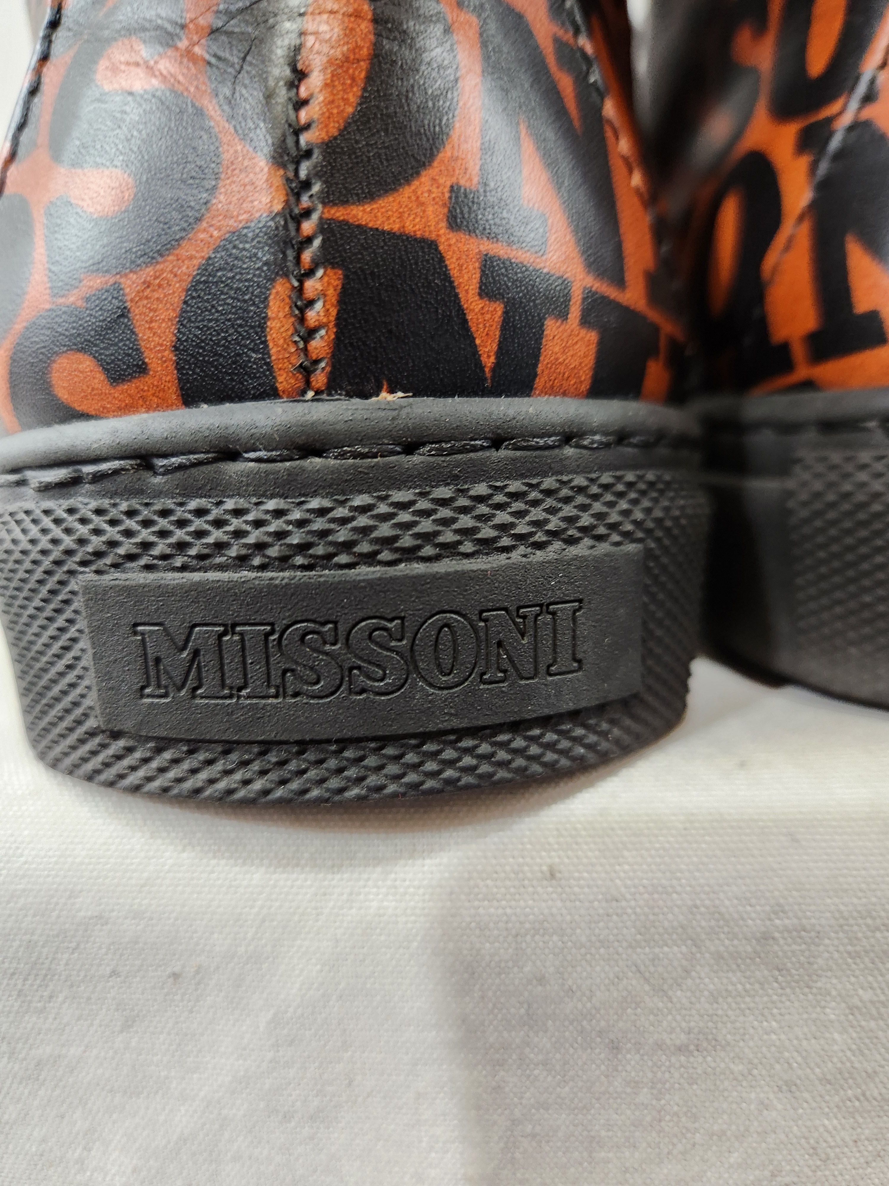 Missoni 65th Anniv All Over Print High Top Sneaker Made Italy Size US 7 / EU 40 - 8 Thumbnail